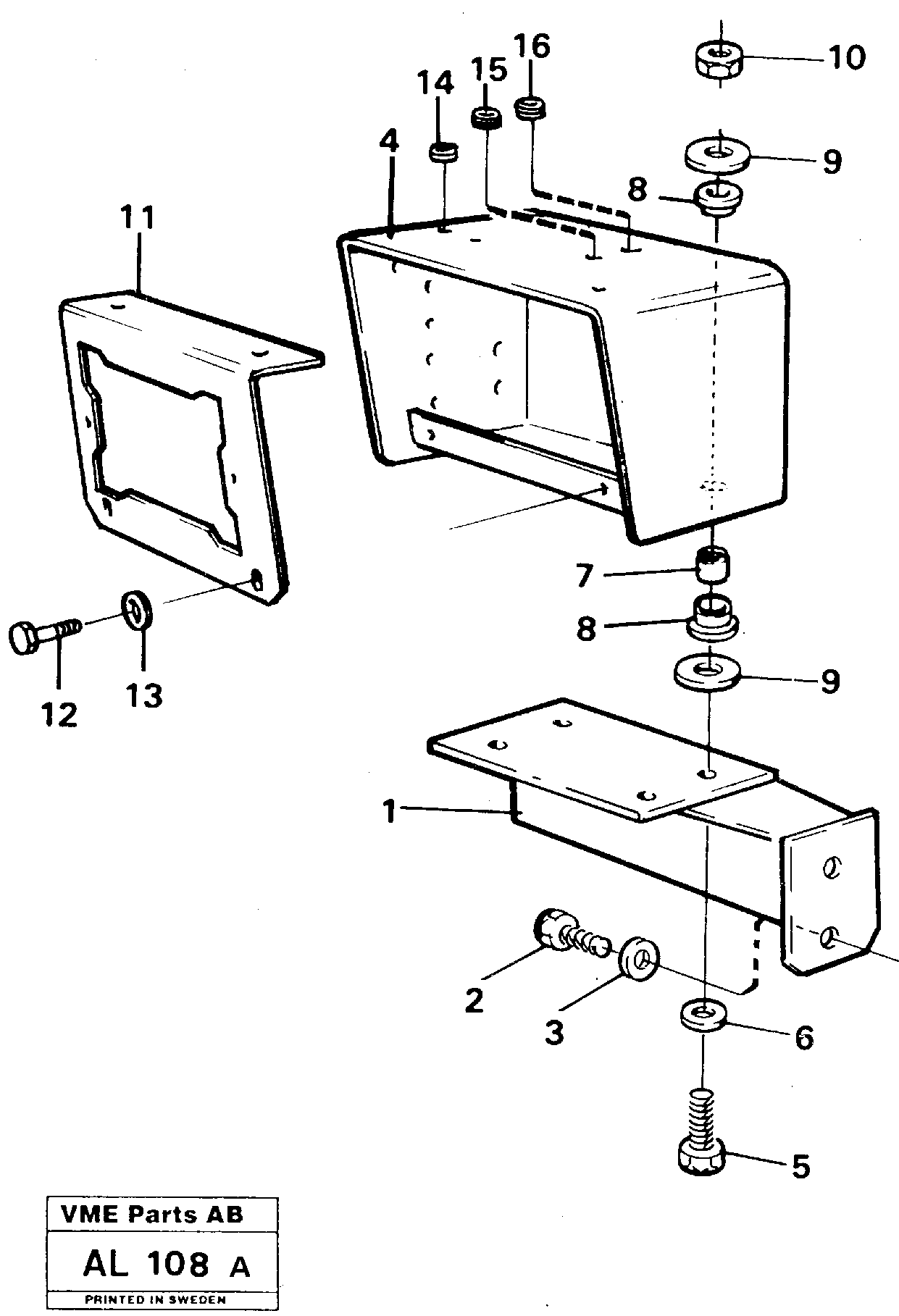 Lamp retainer — volvo parts diagram