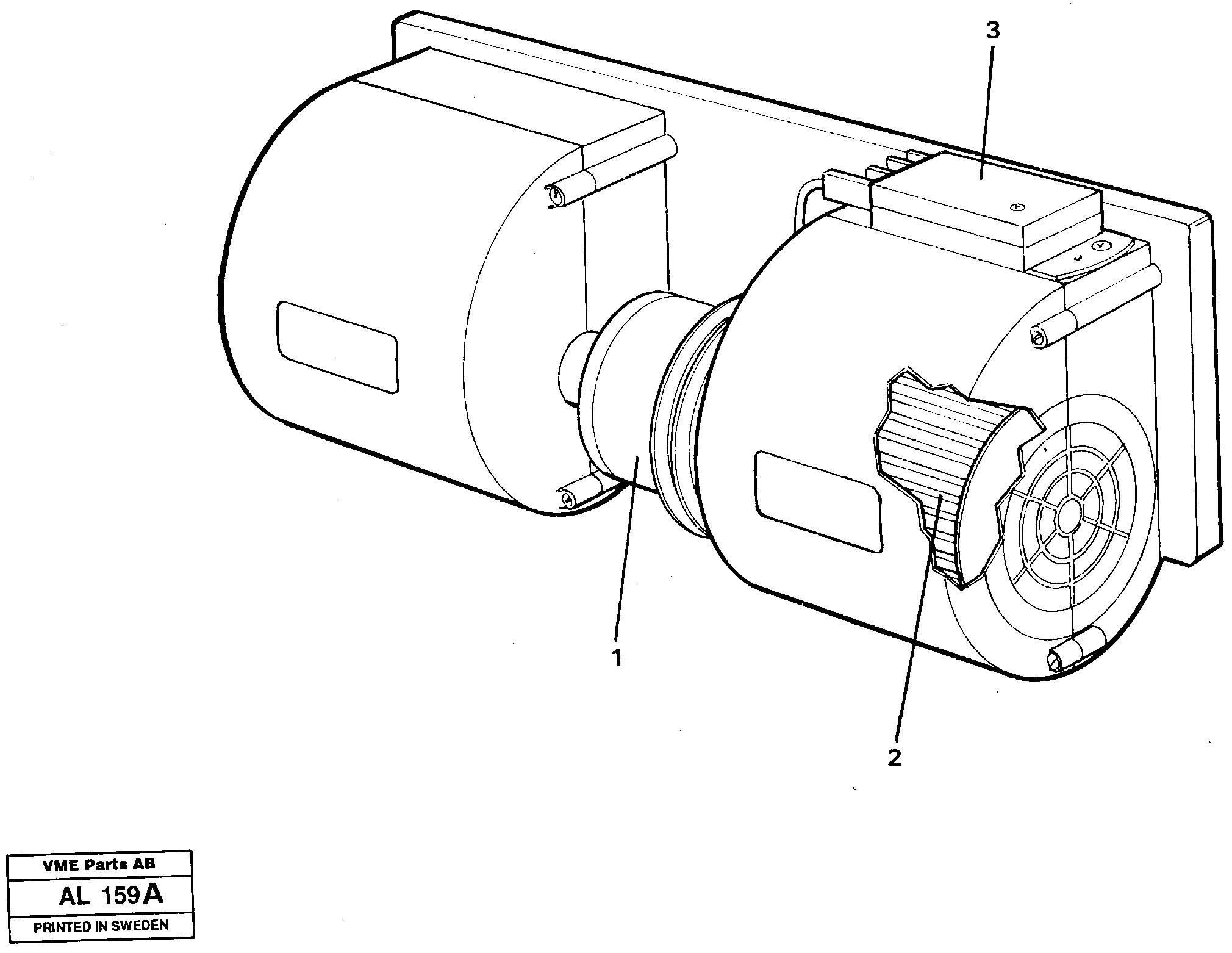Fan — volvo parts diagram