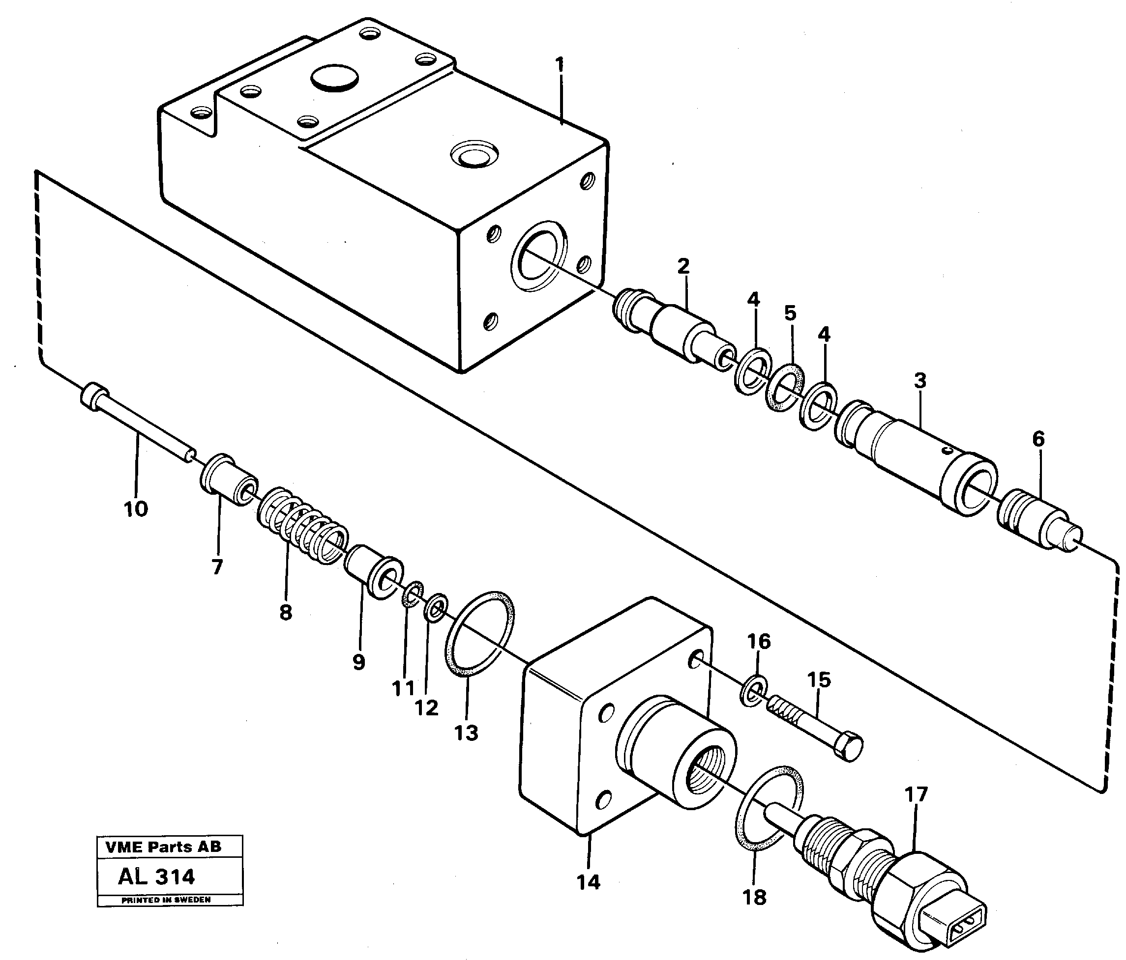 Sensor  92626 — volvo parts diagram