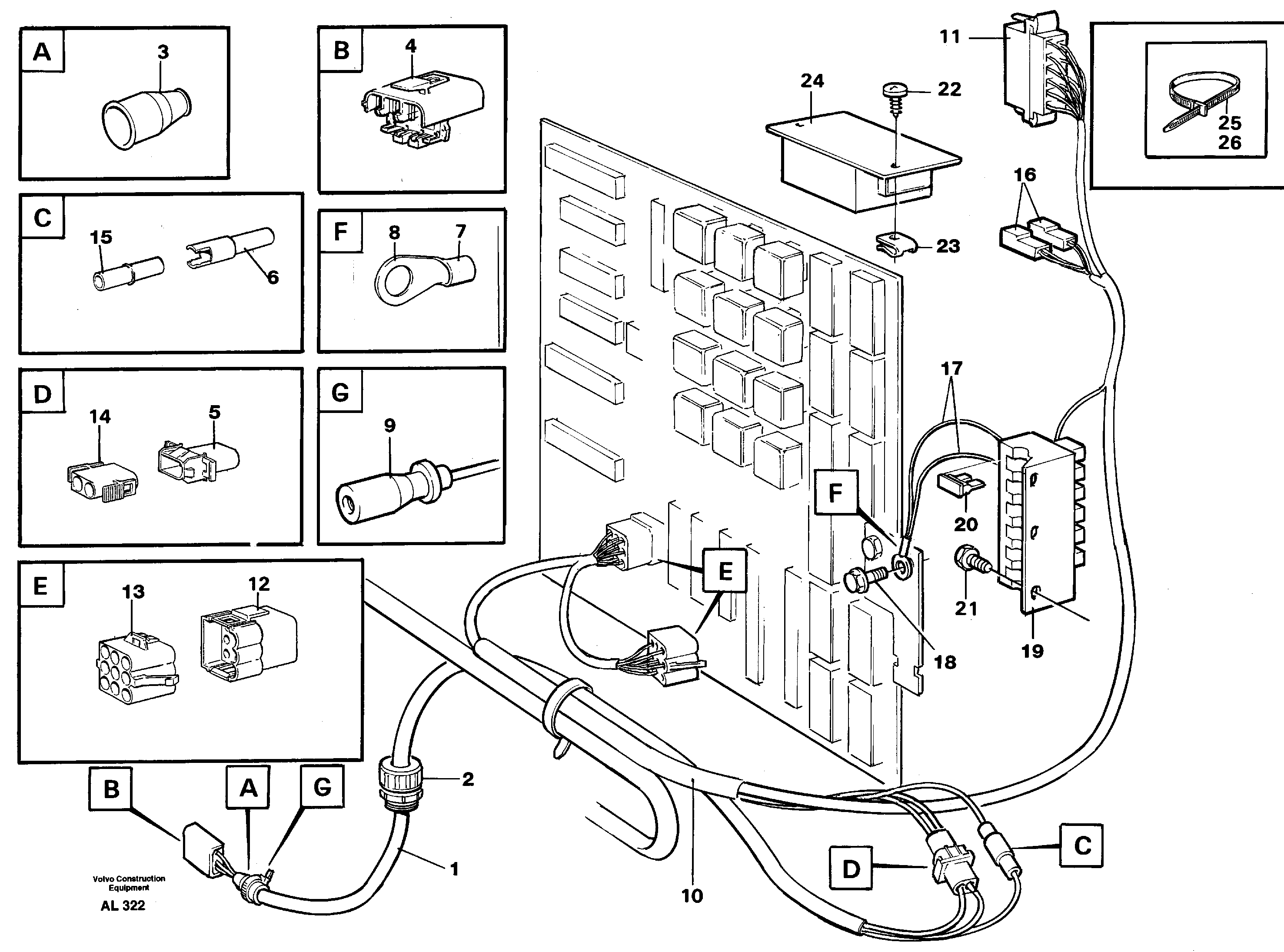 Electrical system: speed limiter max. 30km/h  92714 — volvo parts diagram