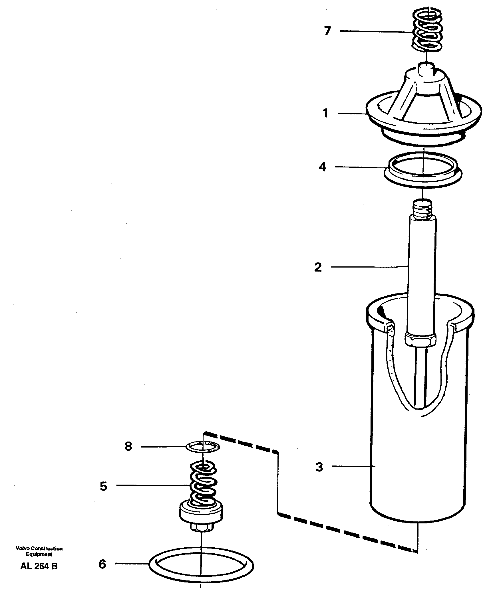 Oil filter — volvo parts diagram