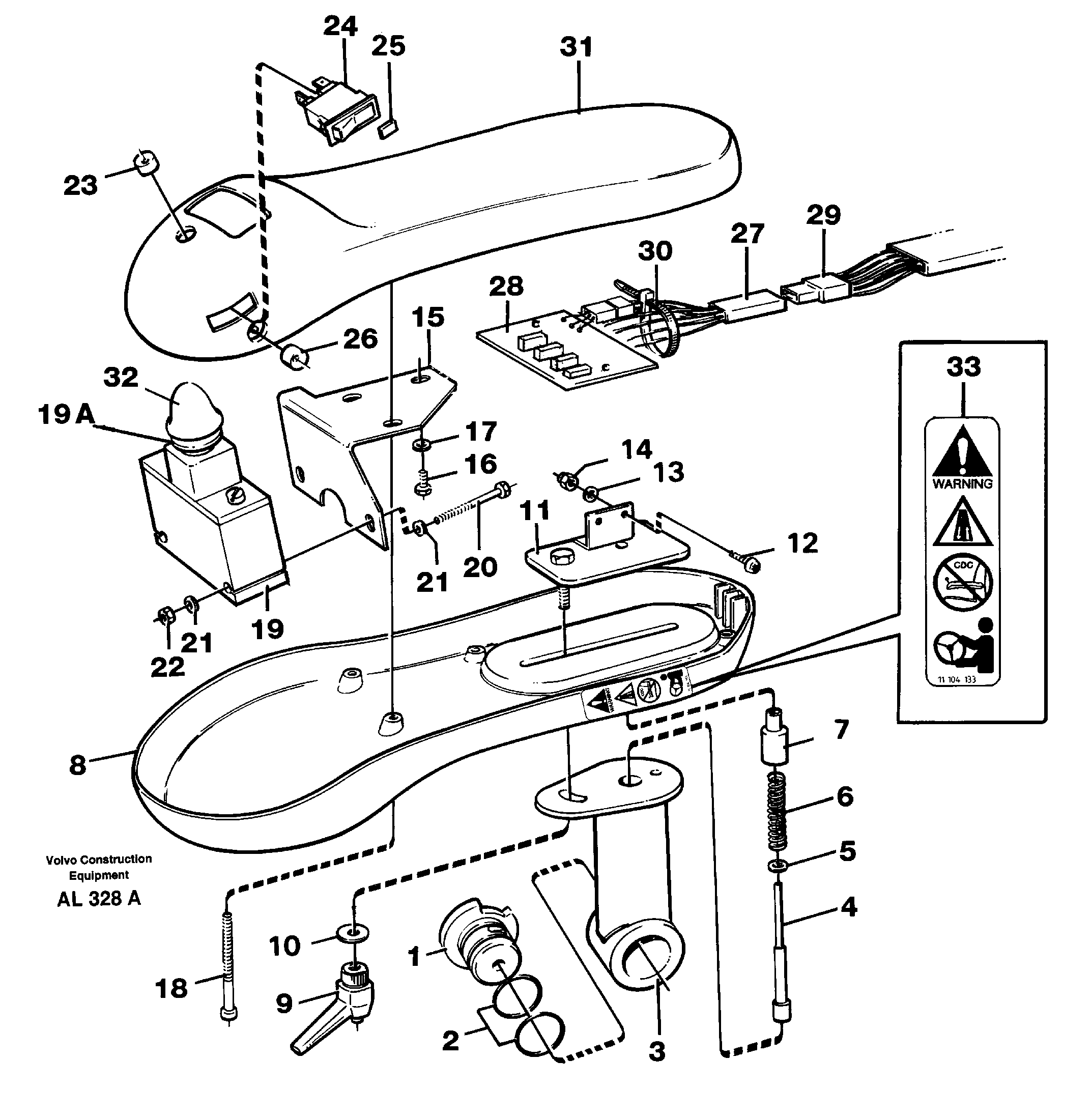 Armrest  94609 — volvo parts diagram