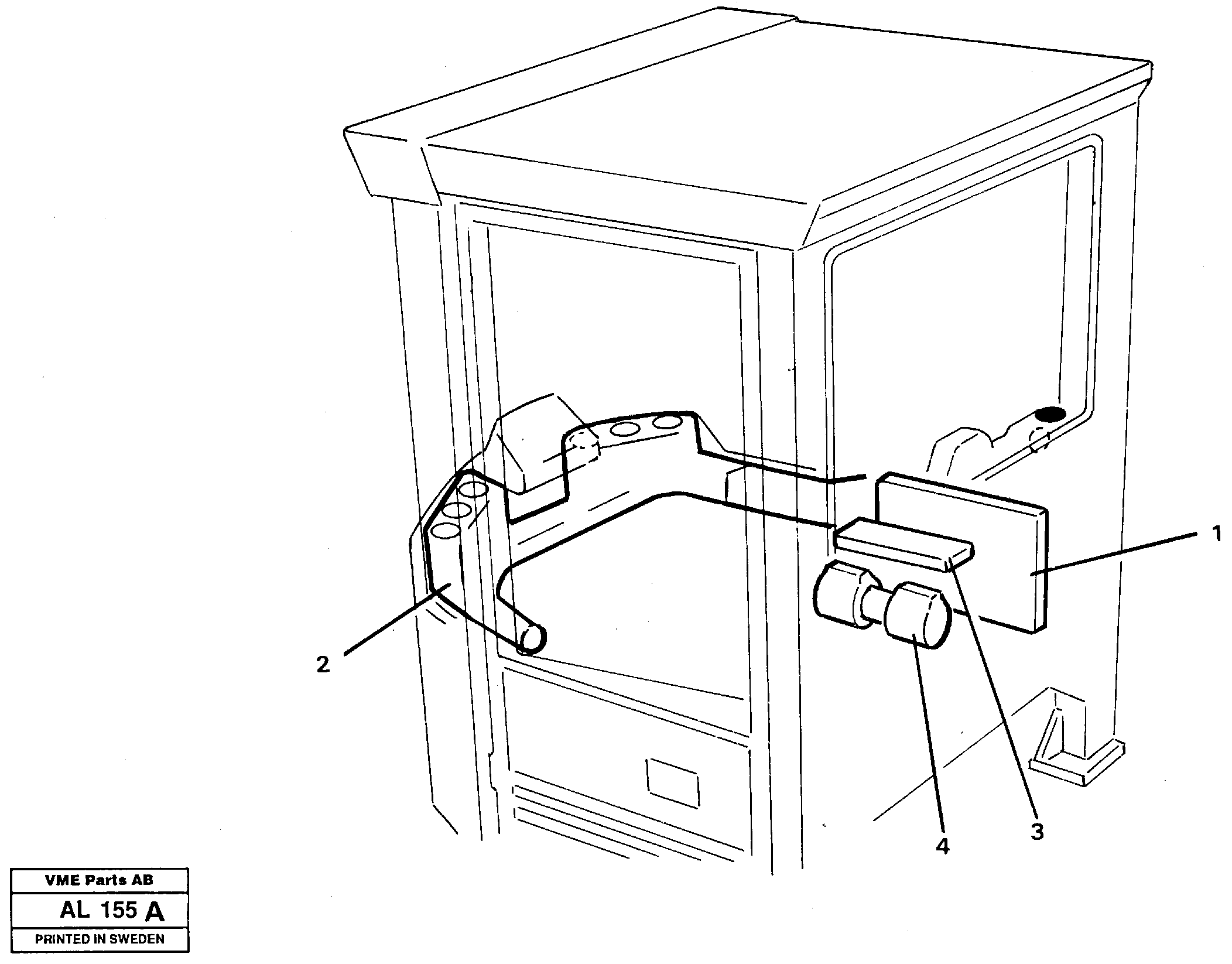 Heating system — volvo parts diagram