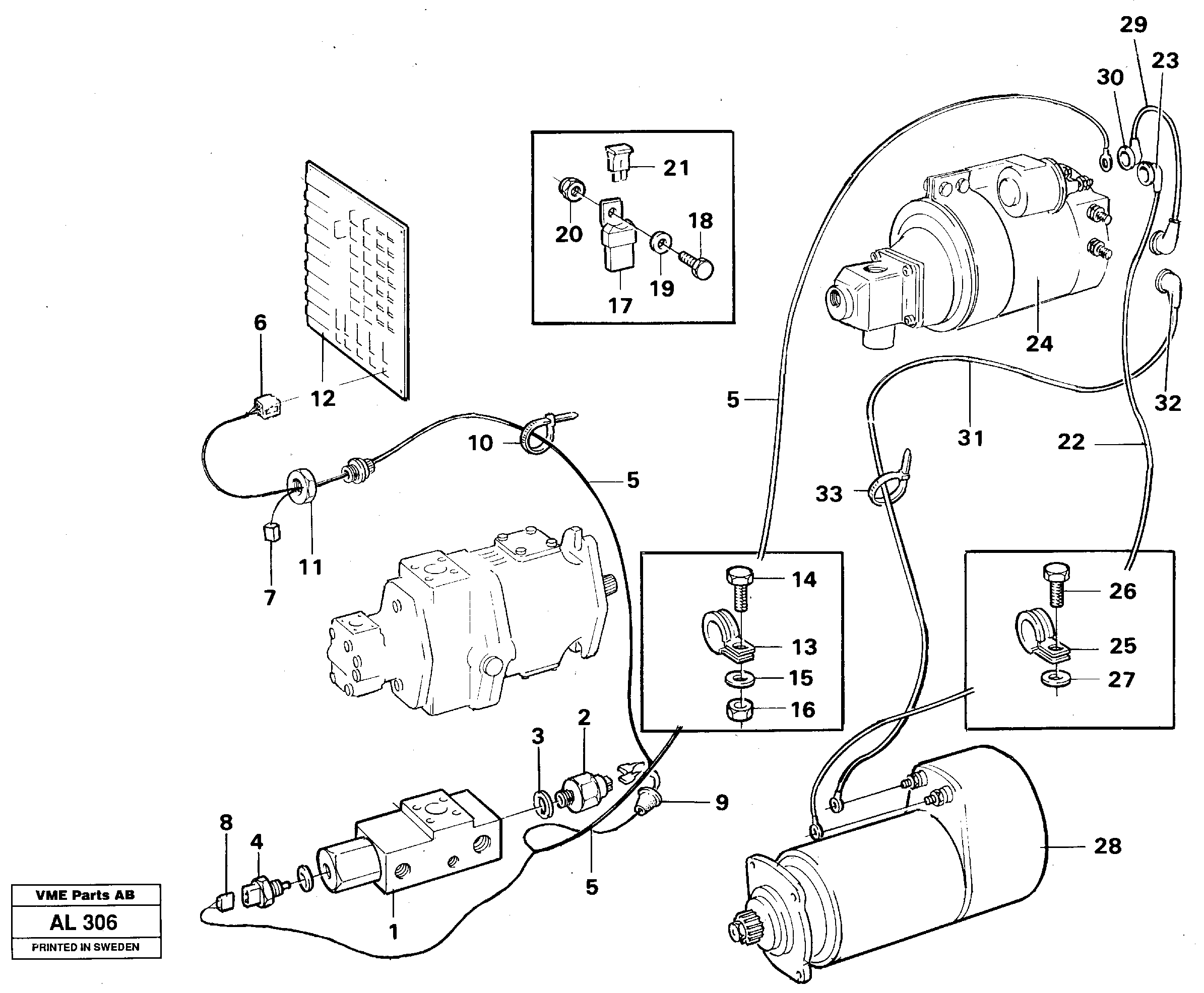 Electrical system: Secondary steering system  92626 — volvo parts diagram
