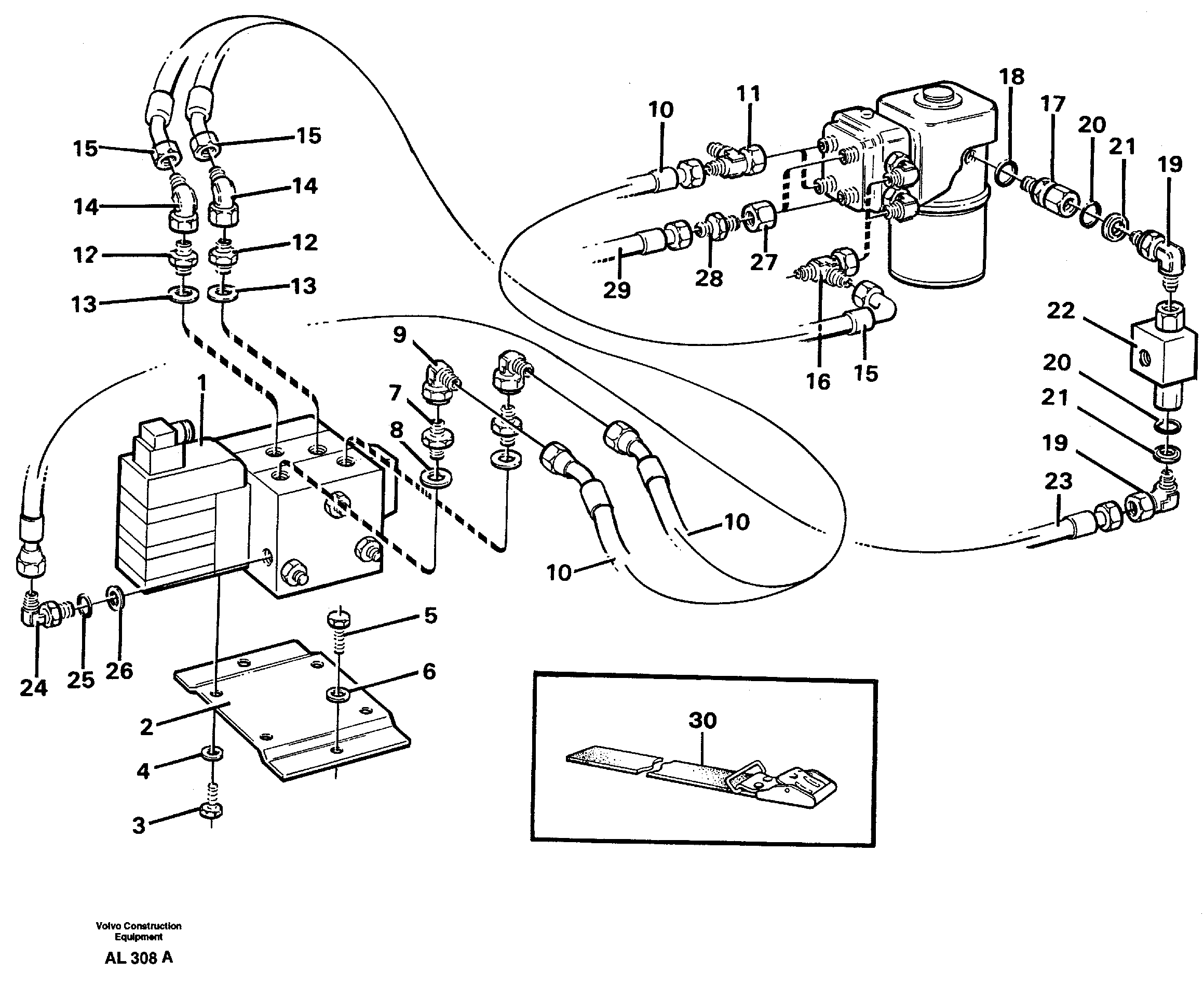 Comfort drive control  92627,94609 — volvo parts diagram