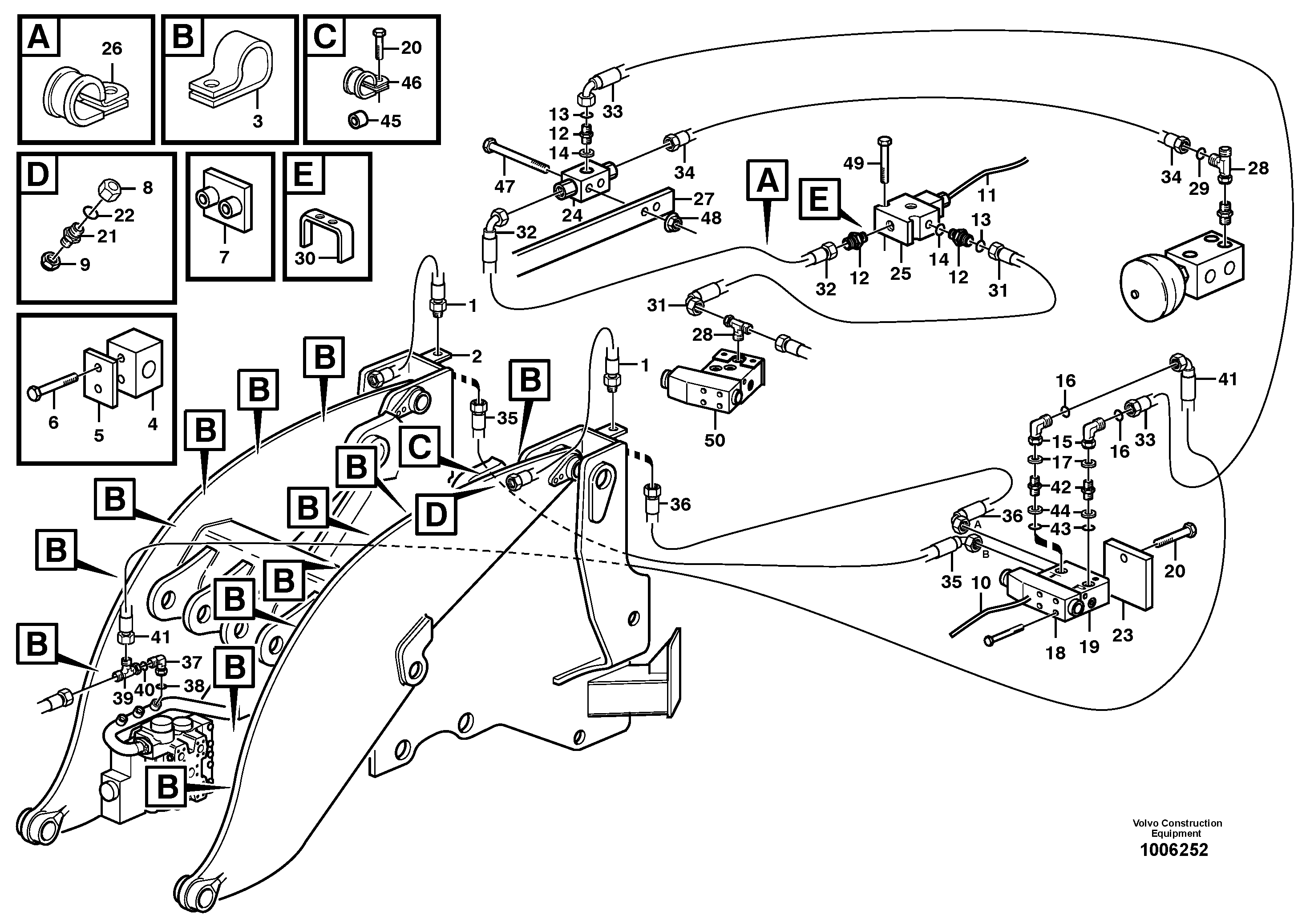 Attachment locking  82153 — volvo parts diagram