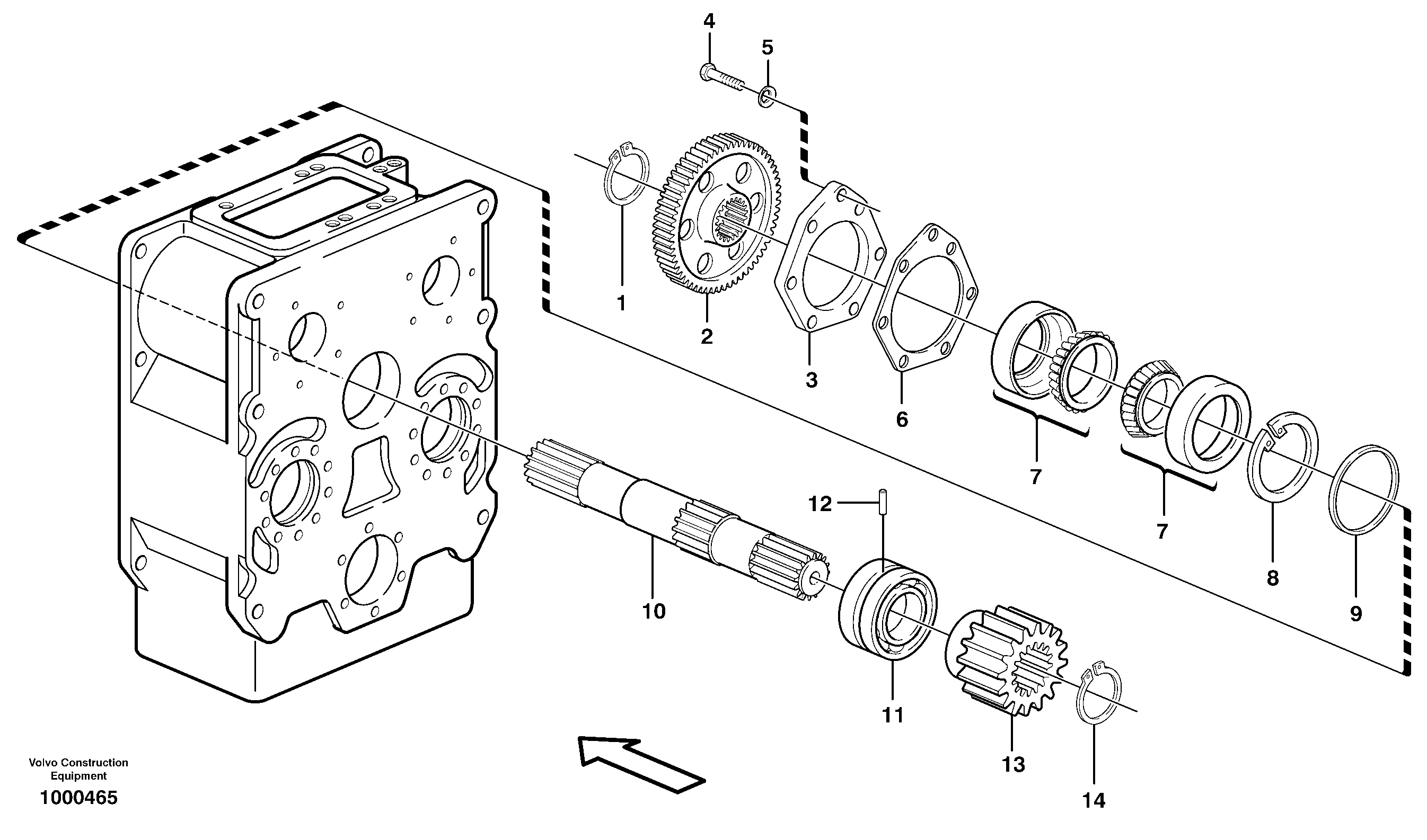 Idler — volvo parts diagram