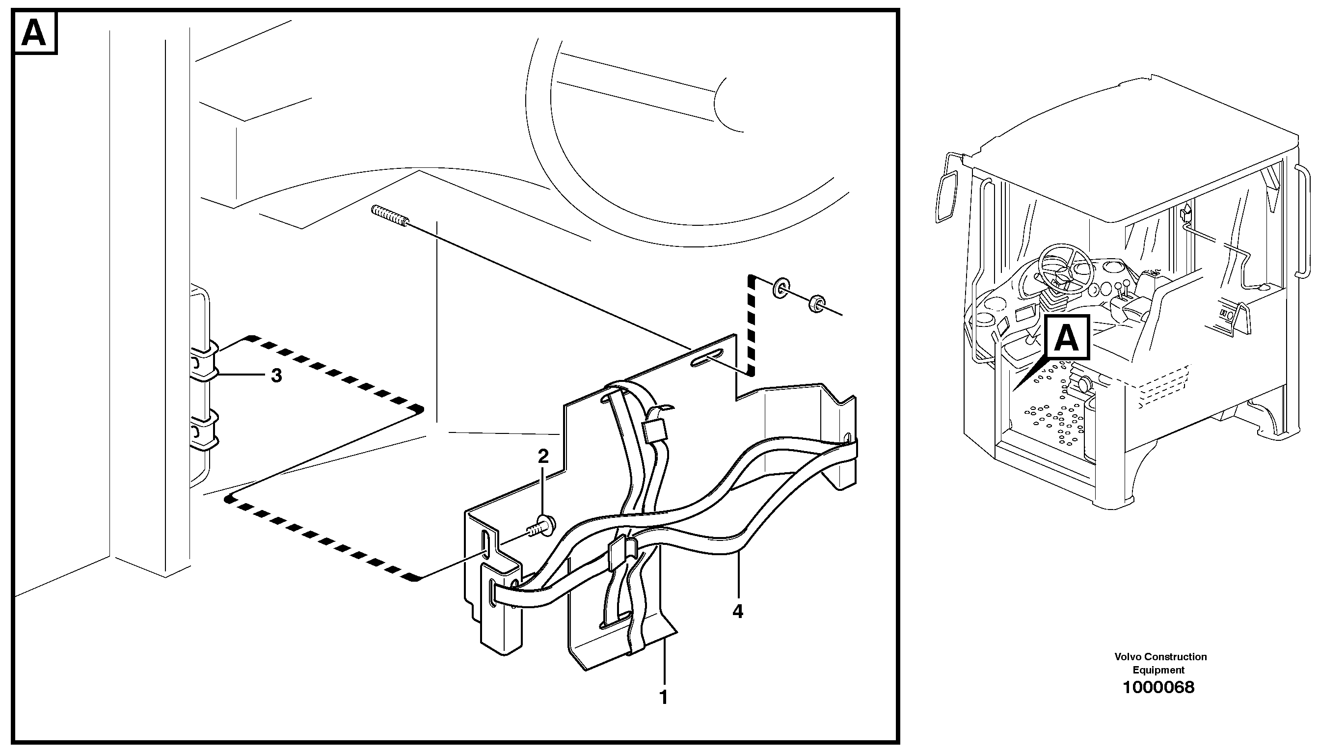 Lunch box holder 80270 — volvo parts diagram