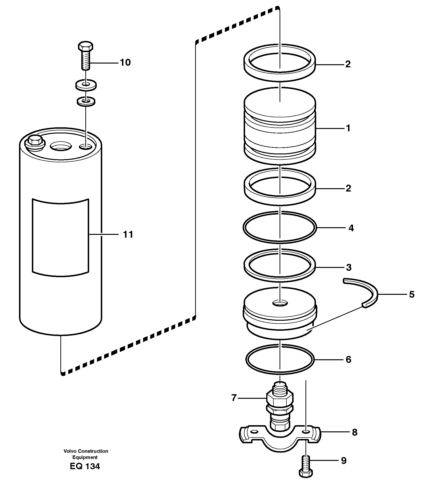 Accumulator — volvo parts diagram