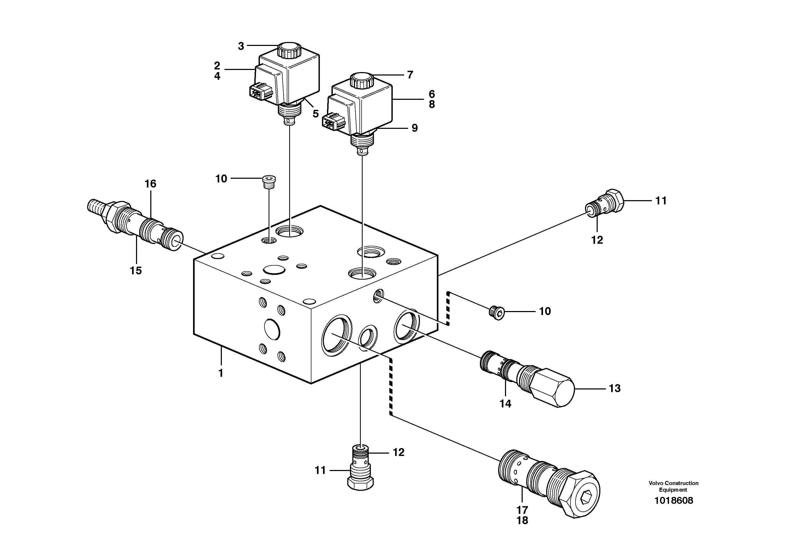 Relief valve.  80977, E PROD — volvo parts diagram