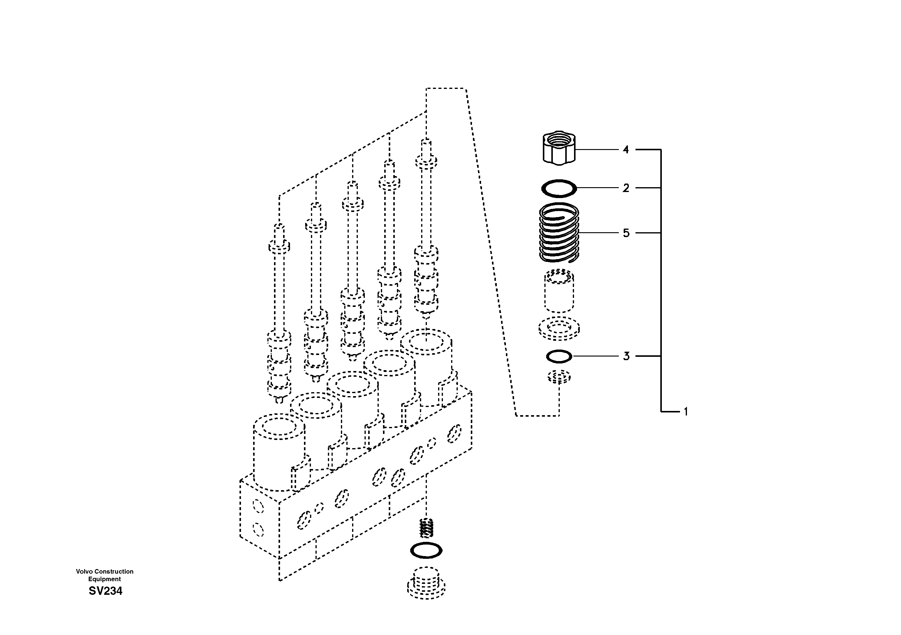 Servo system, solenoid valve — volvo parts diagram