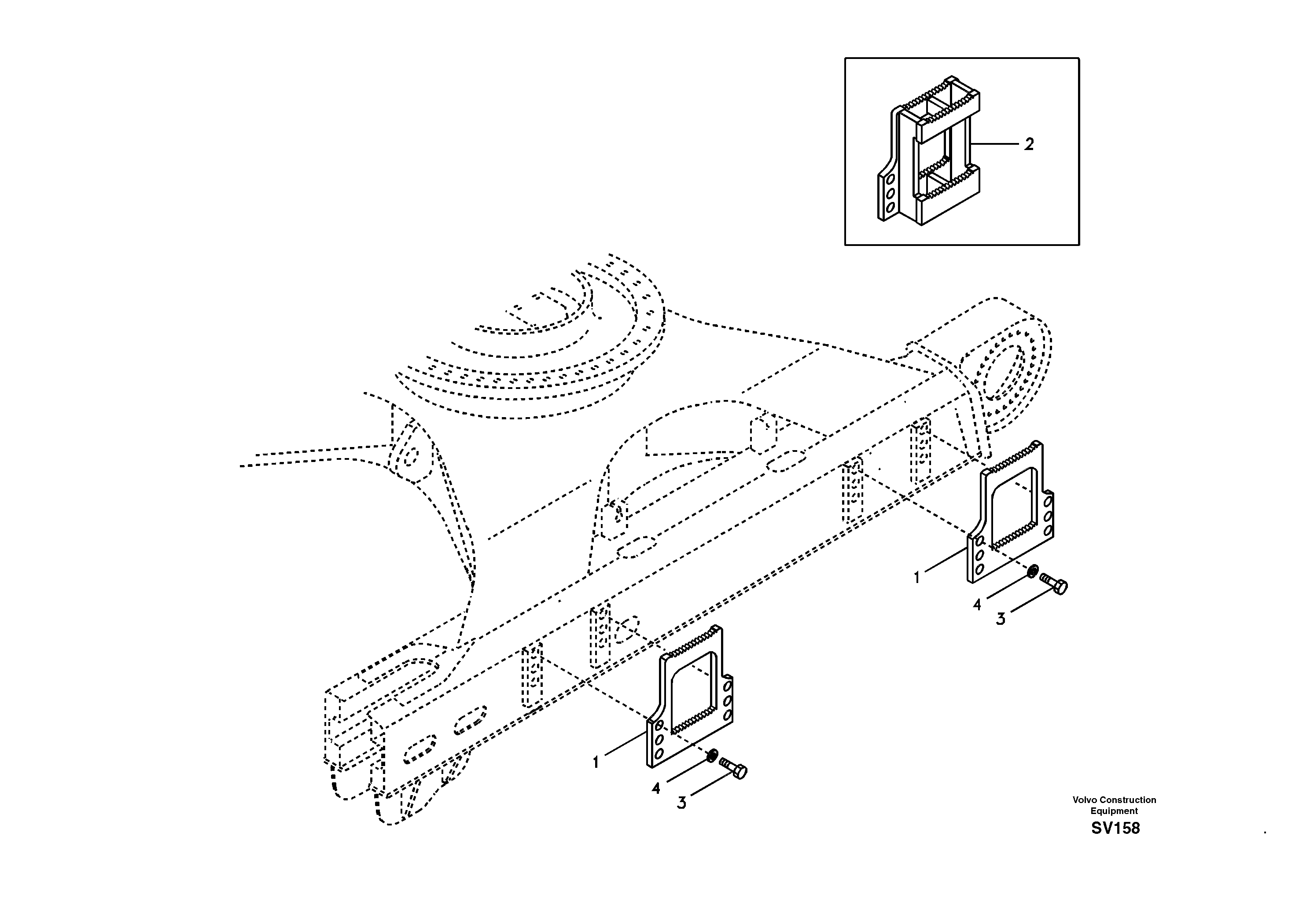 Foot step — volvo parts diagram