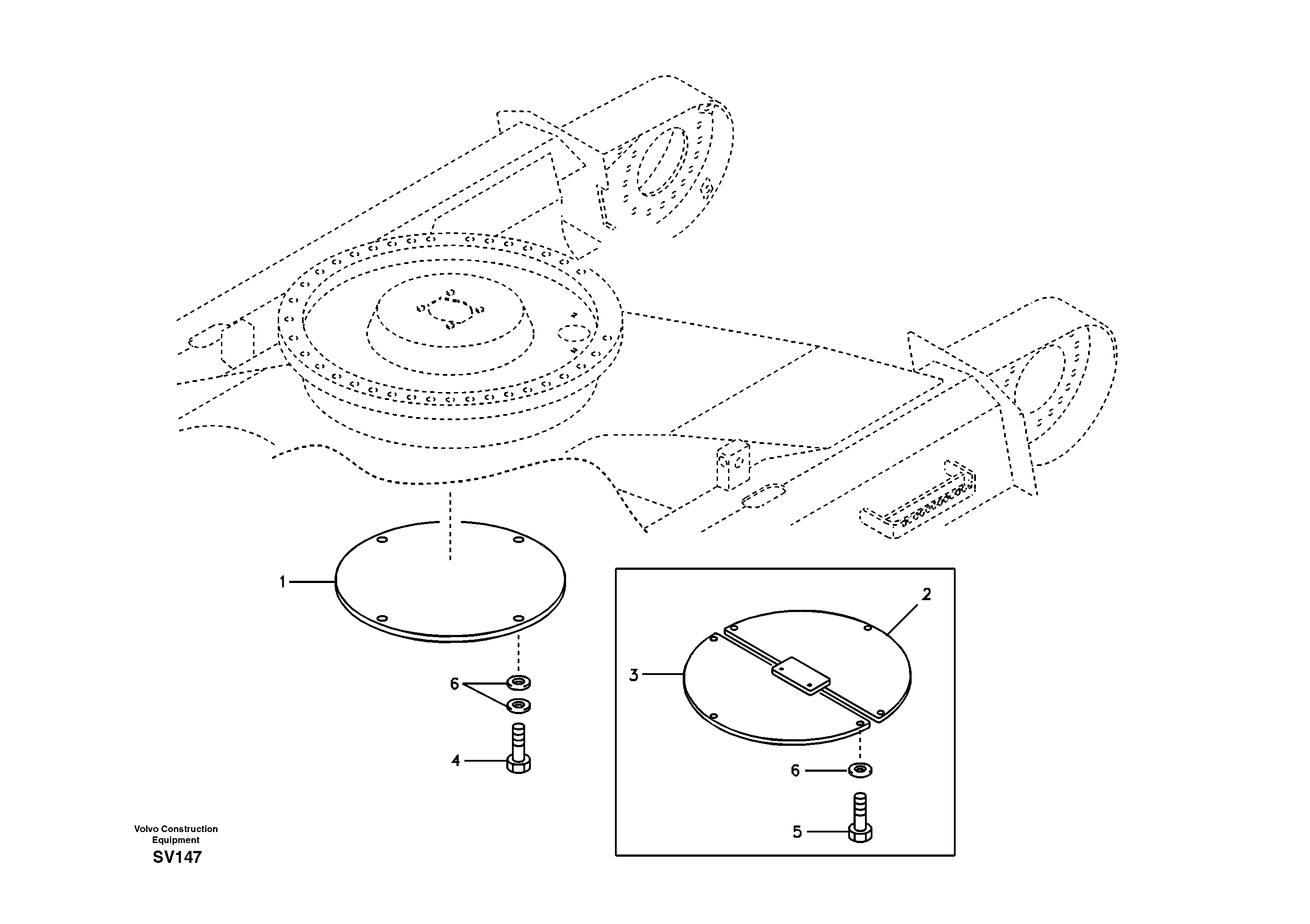 Protecting plate — volvo parts diagram