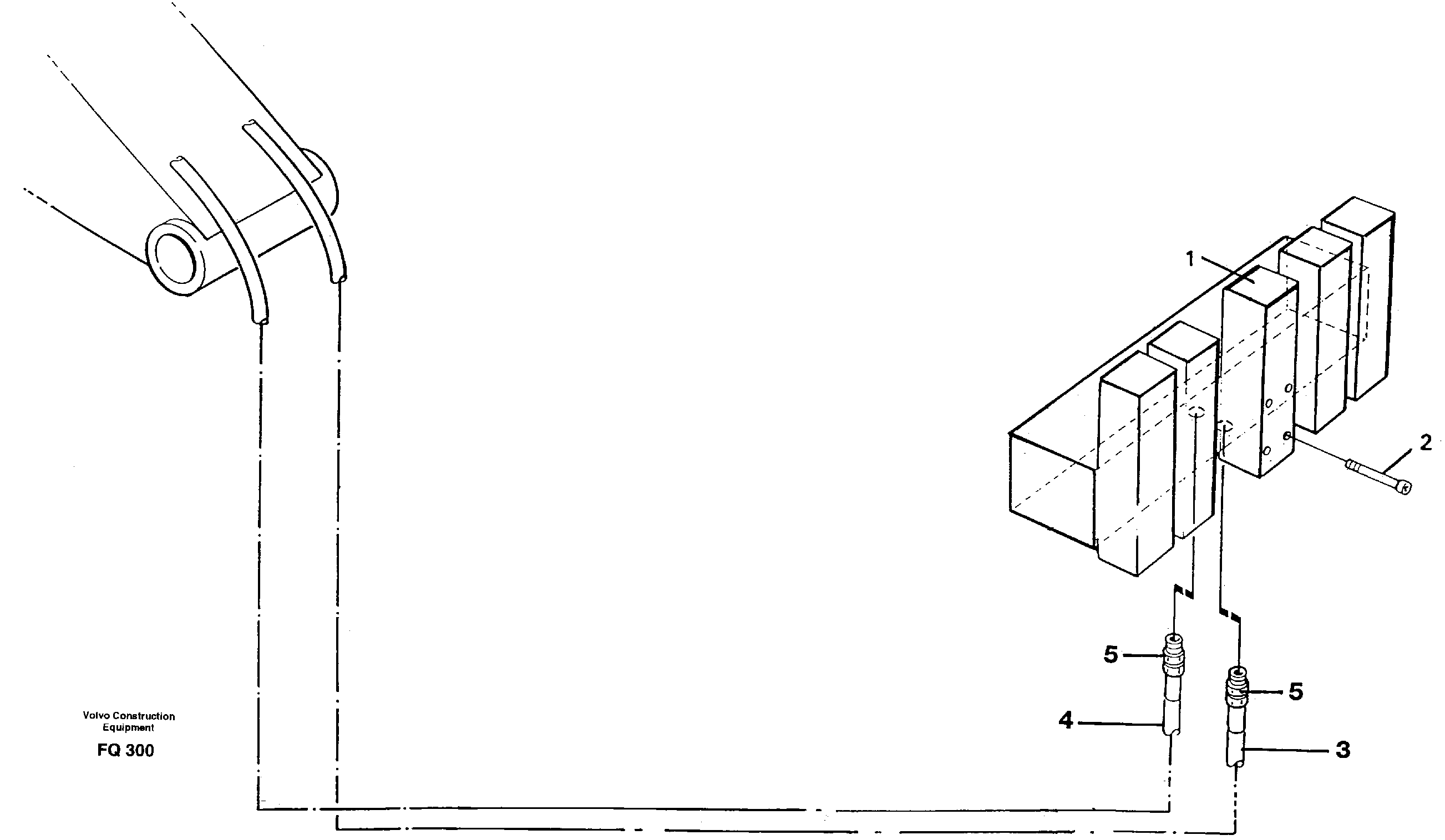 Clamshell equipment in base machine  14259574 — volvo parts diagram