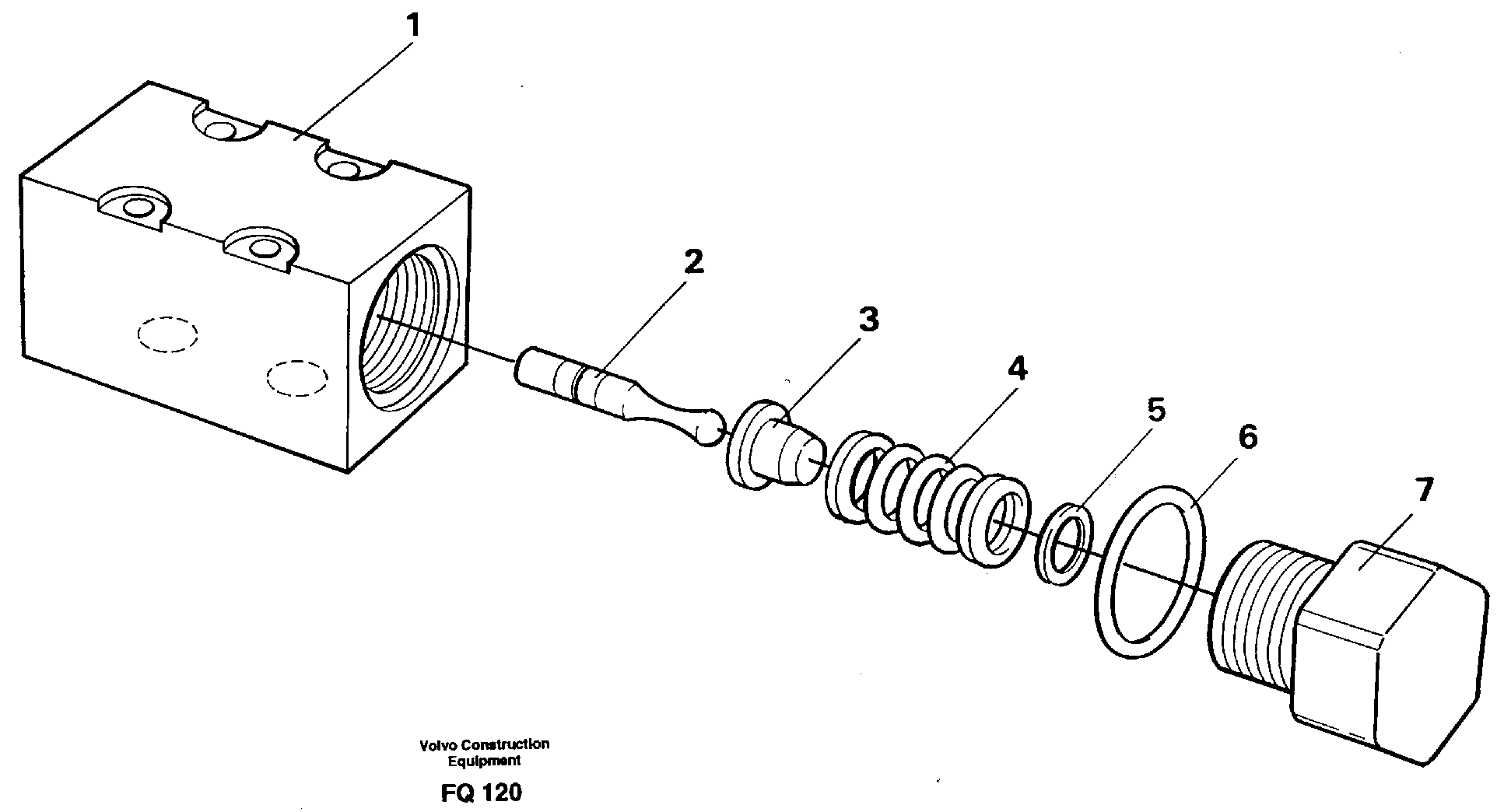 Pressure limiting valve — volvo parts diagram