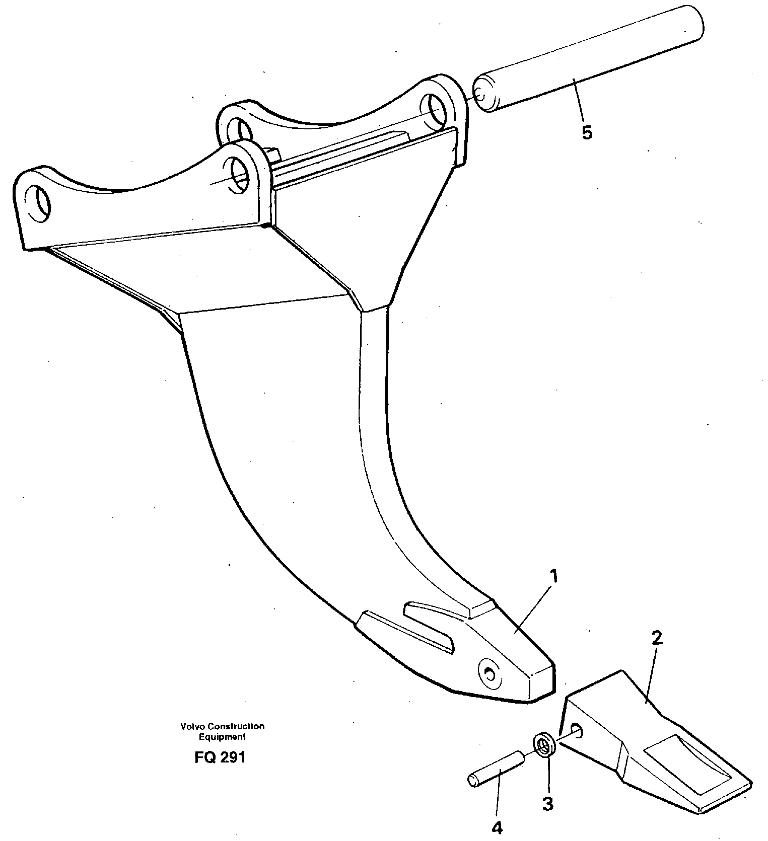 Ripper  14259270 — volvo parts diagram