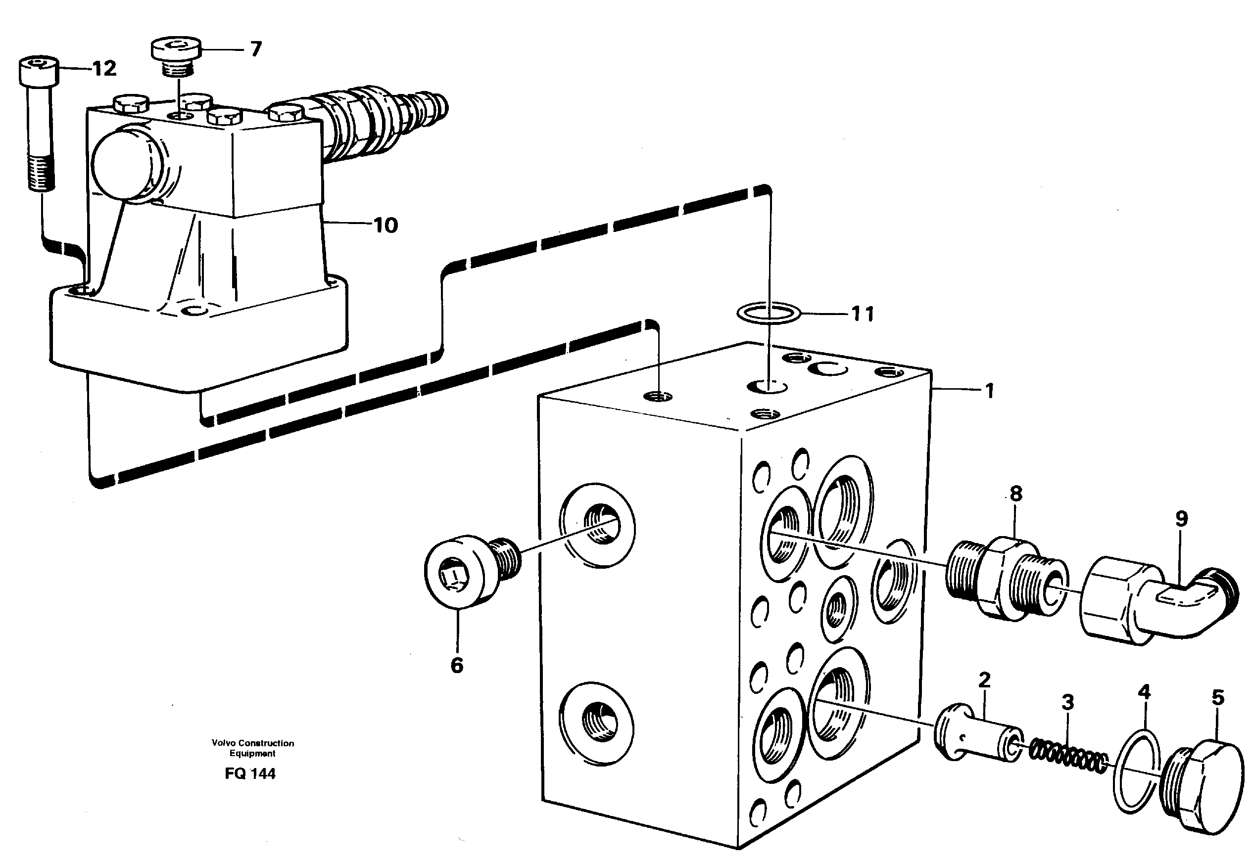 Pressure lim. valve — volvo parts diagram