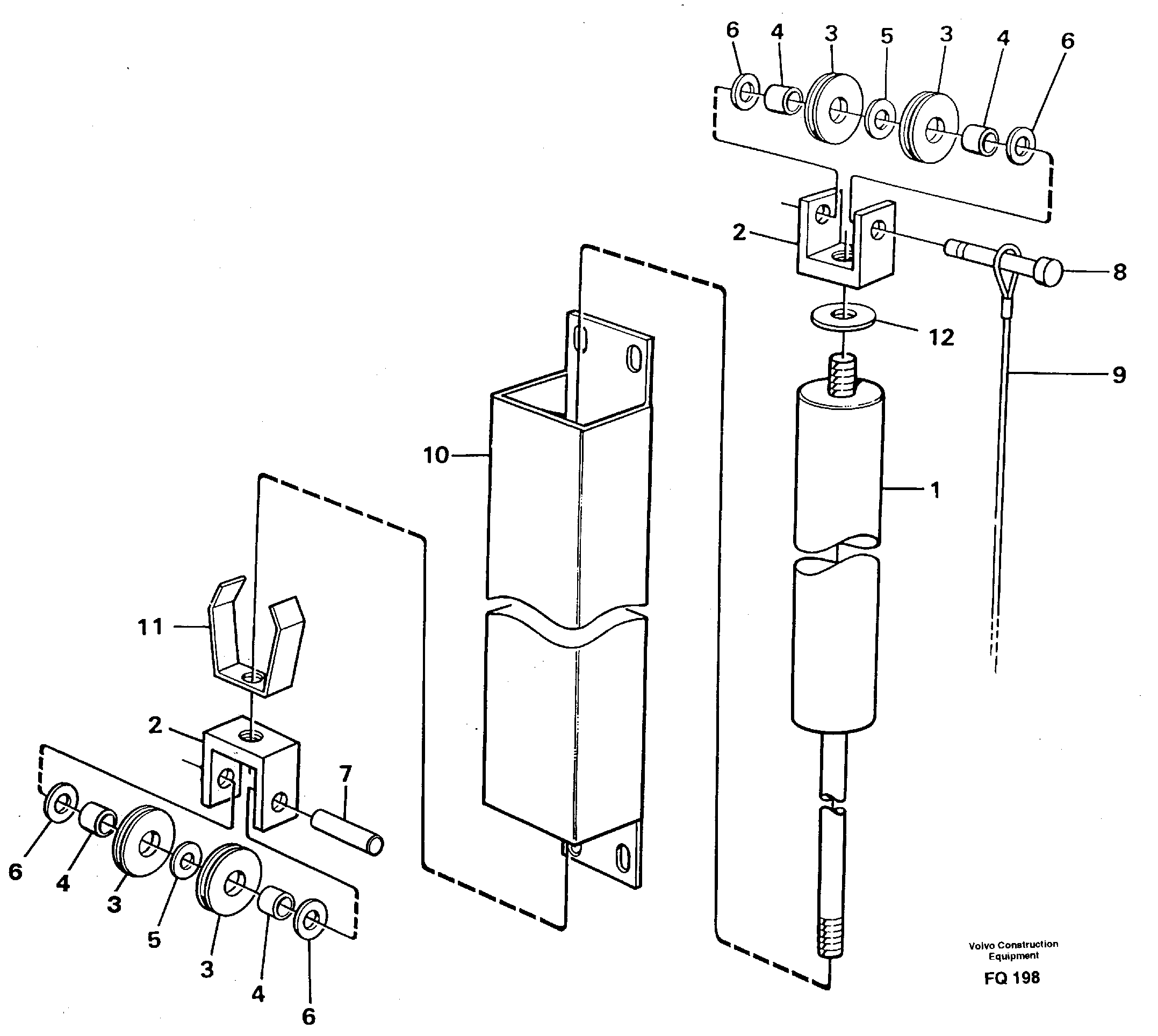 Window lifts — volvo parts diagram
