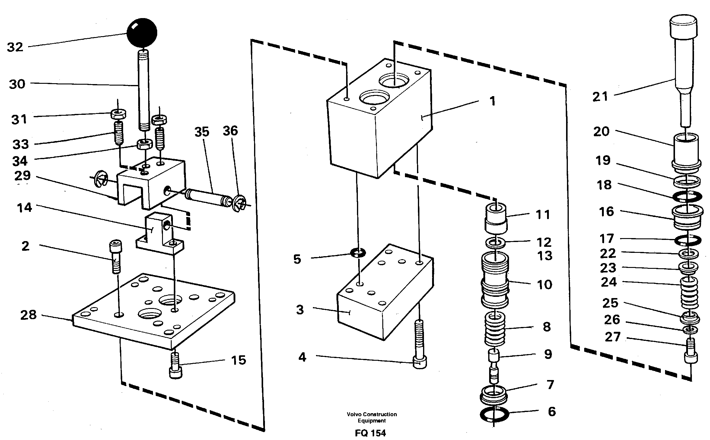 Control pressure valve — volvo parts diagram