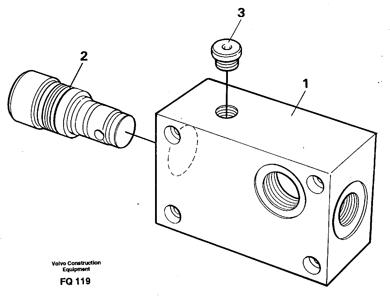 Pressure lim. valve — volvo parts diagram