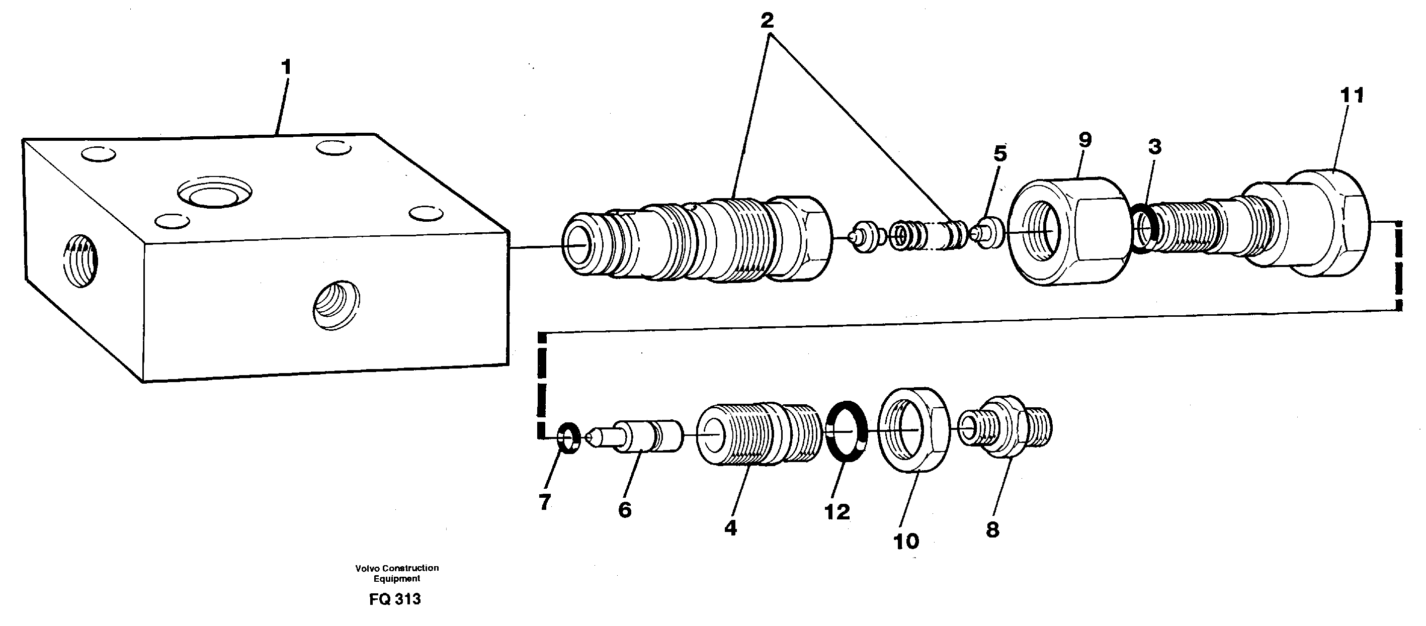 Pressure limiting valve — volvo parts diagram