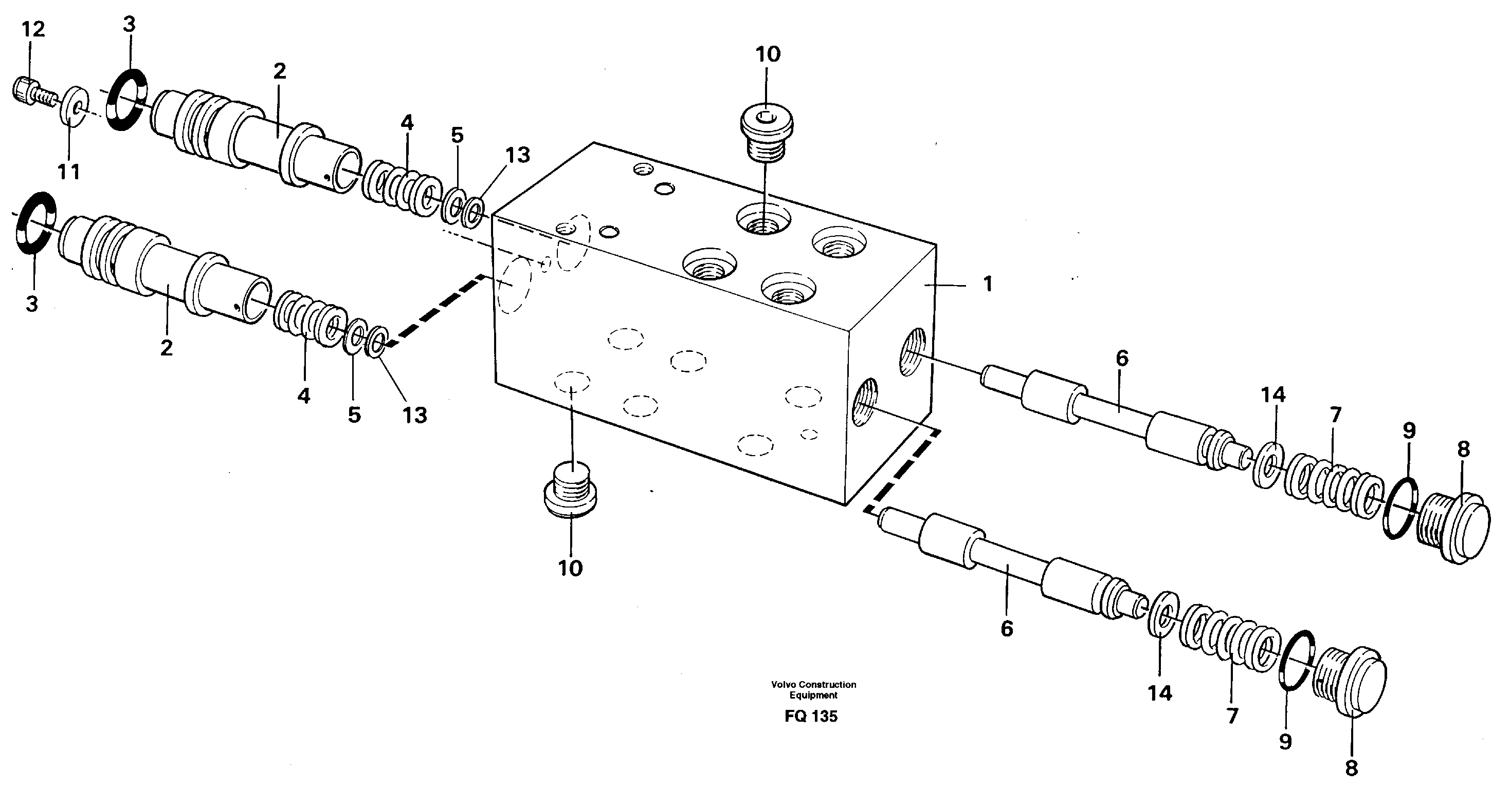 Pedal valve — volvo parts diagram