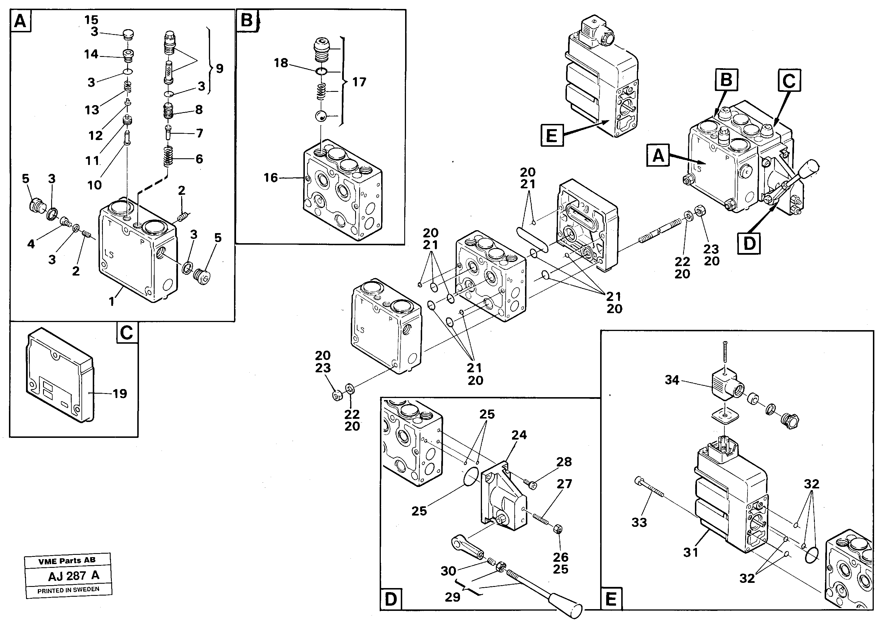Valves  91916 — volvo parts diagram