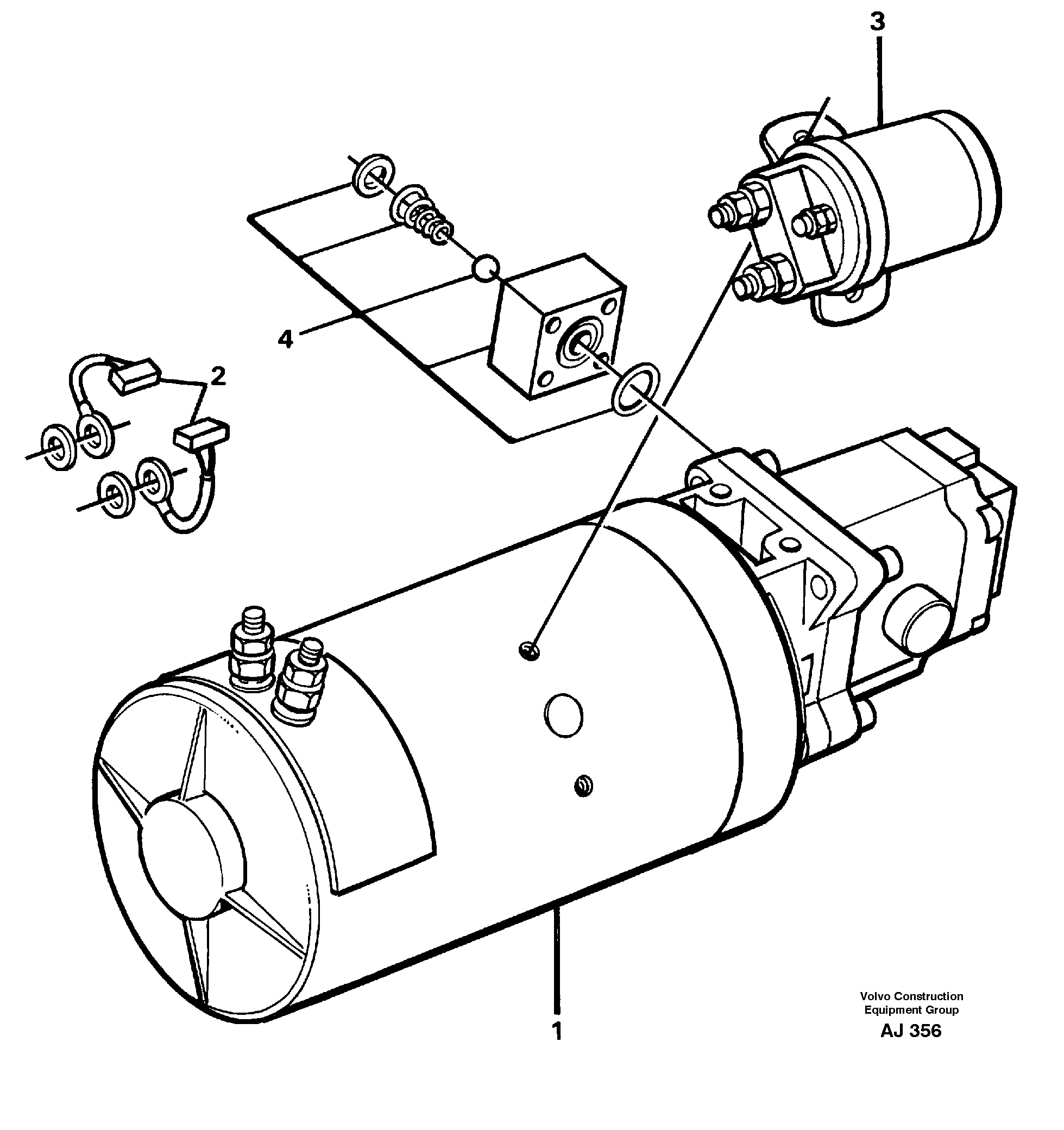Pump unit. — volvo parts diagram