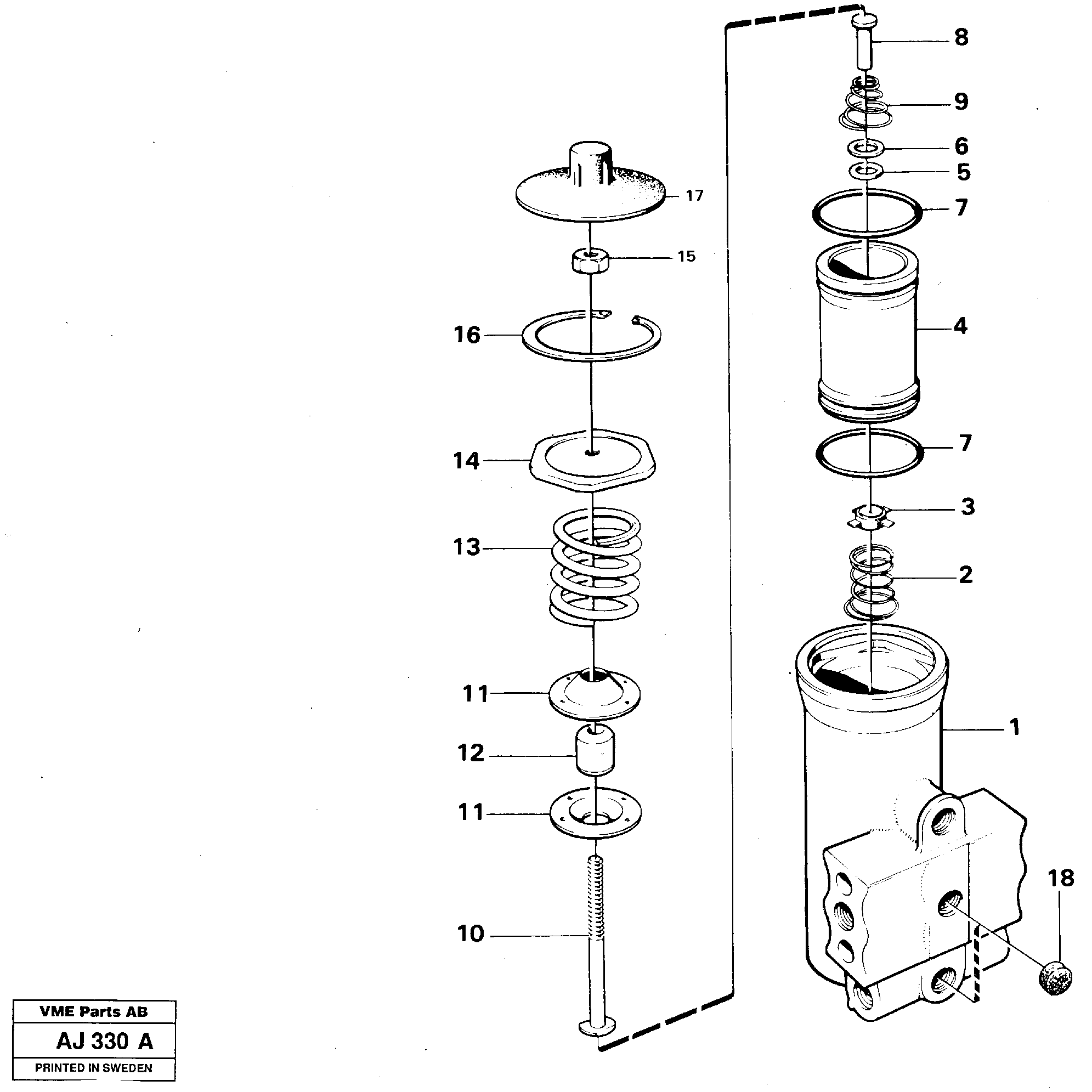 Regulator  92173 — volvo parts diagram