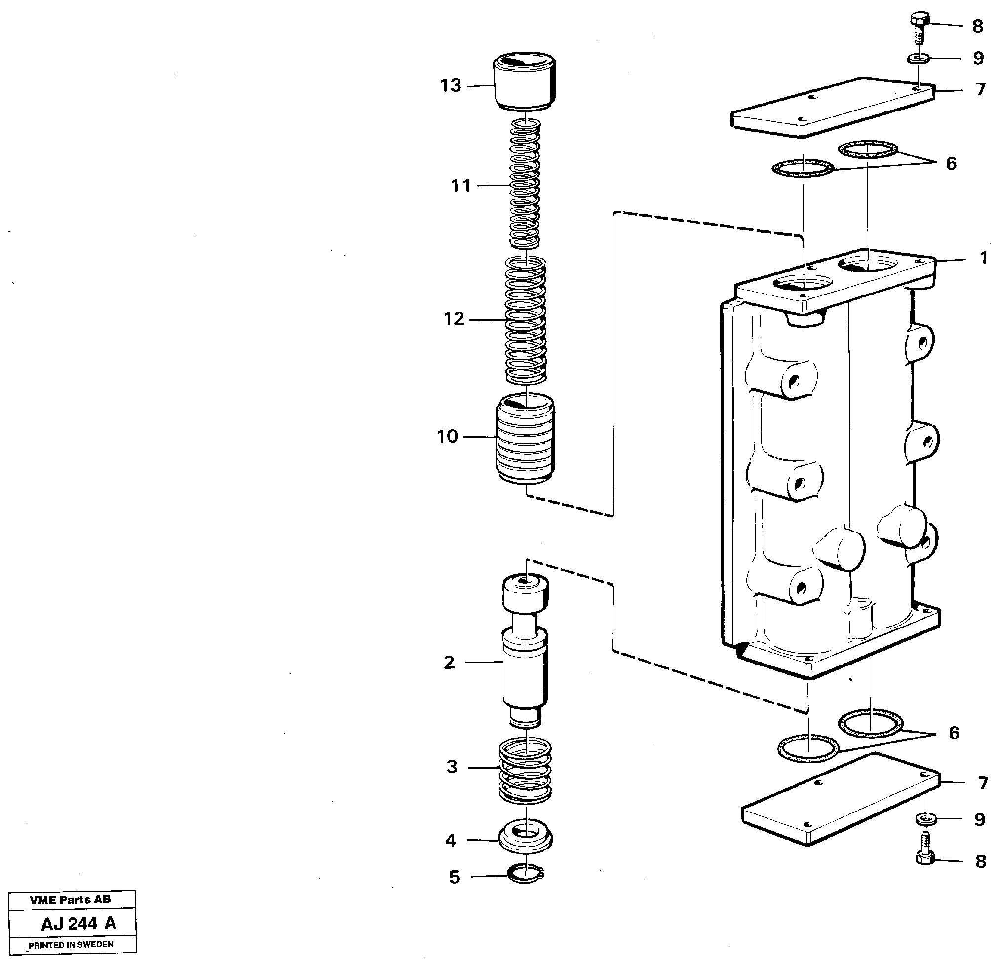 Valves  30880 — volvo parts diagram