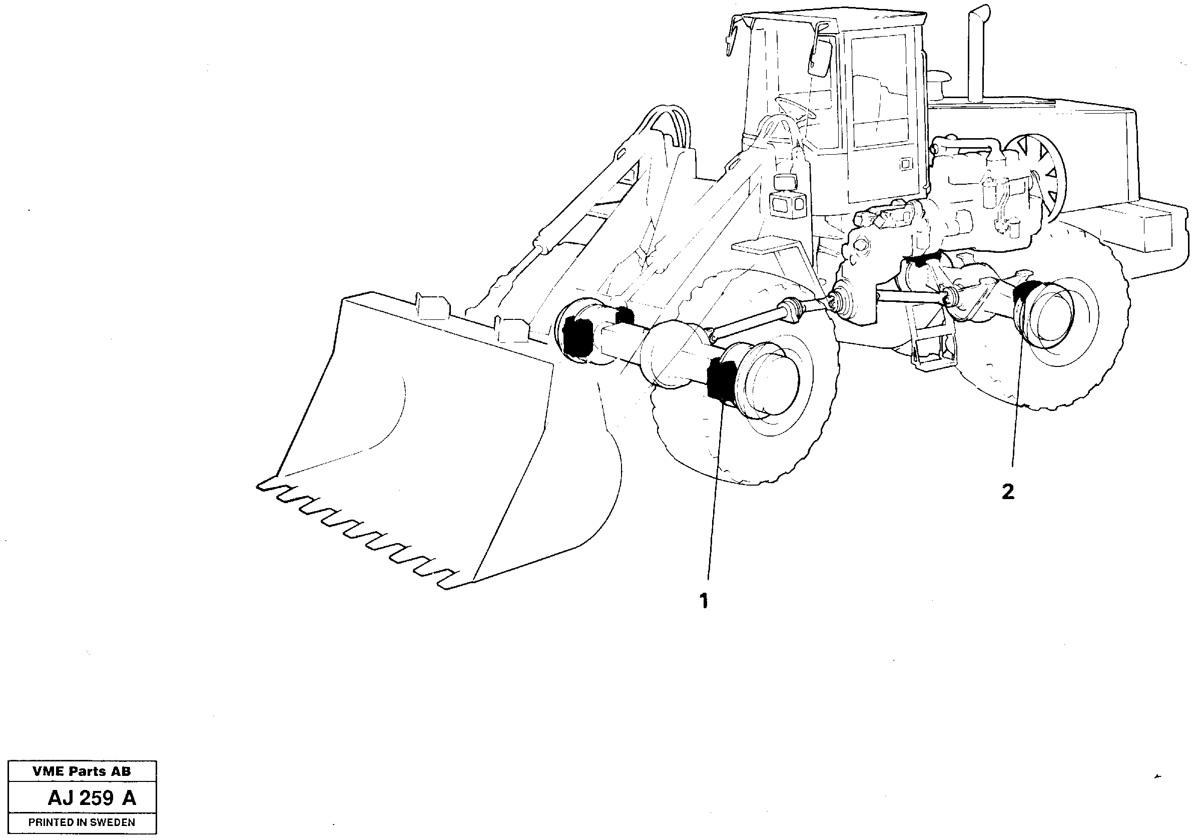 Brake — volvo parts diagram