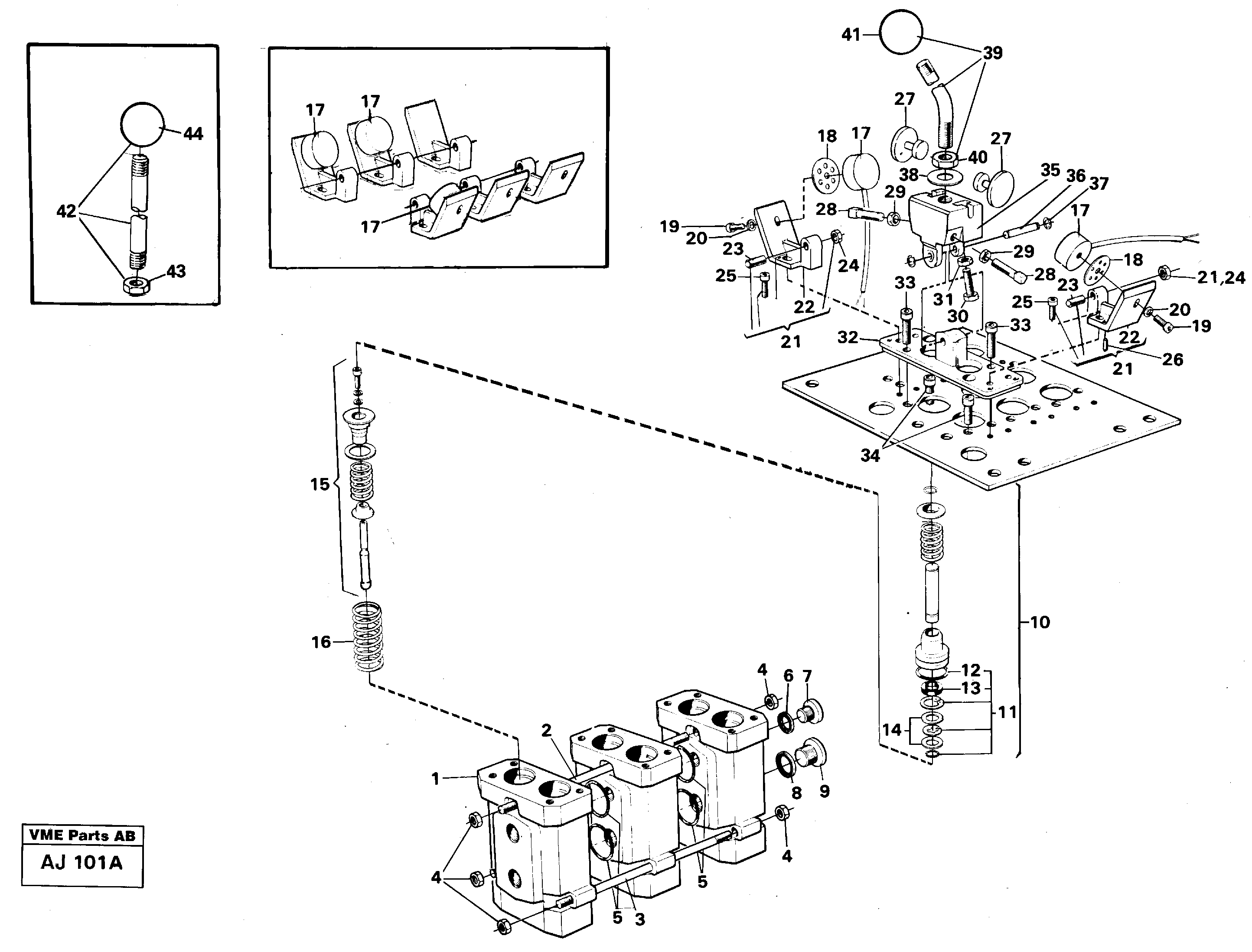 Servo valve — volvo parts diagram