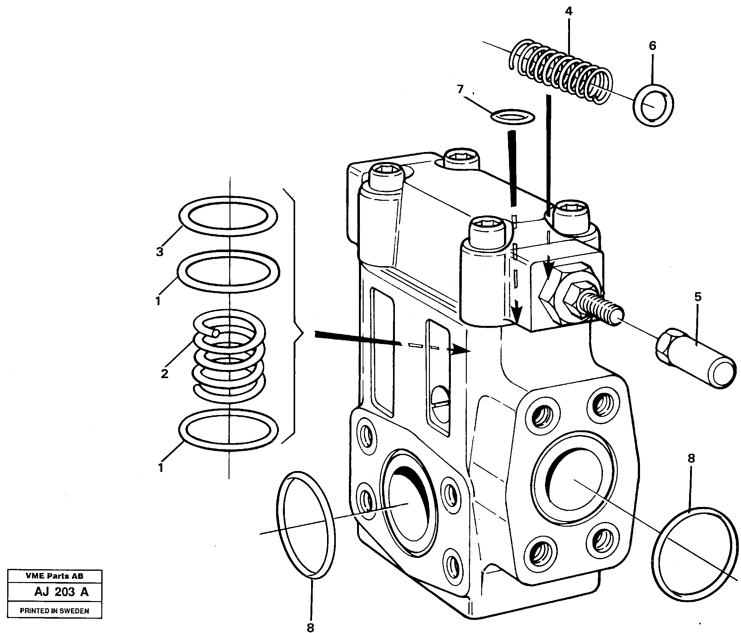 Valves — volvo parts diagram