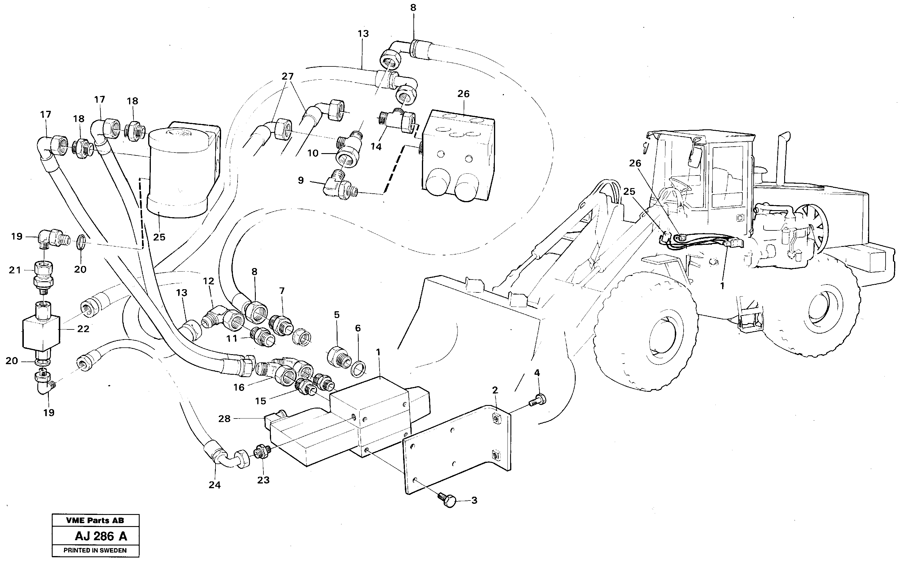 Comfort drive control  91916 — volvo parts diagram