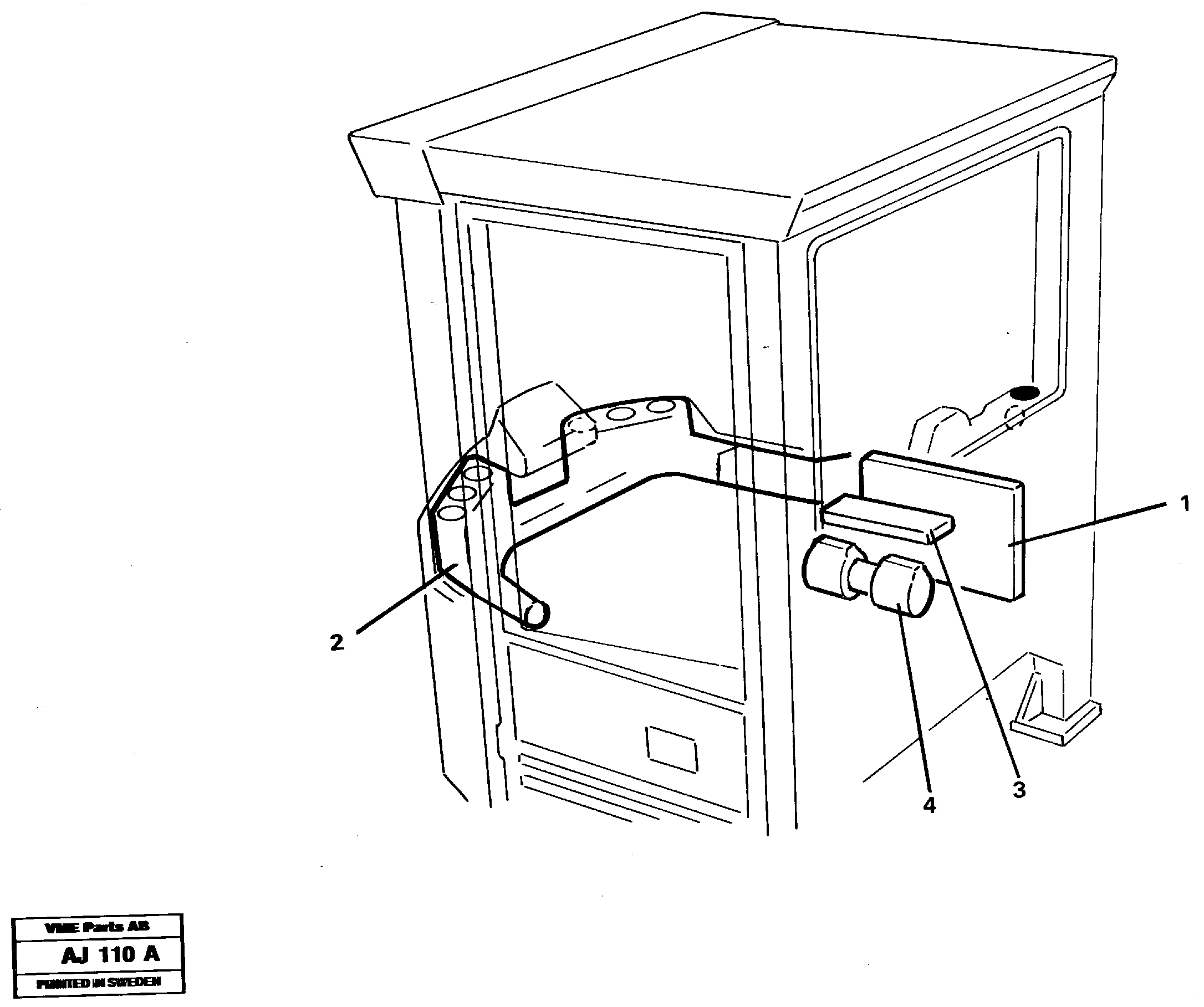 Heating system — volvo parts diagram