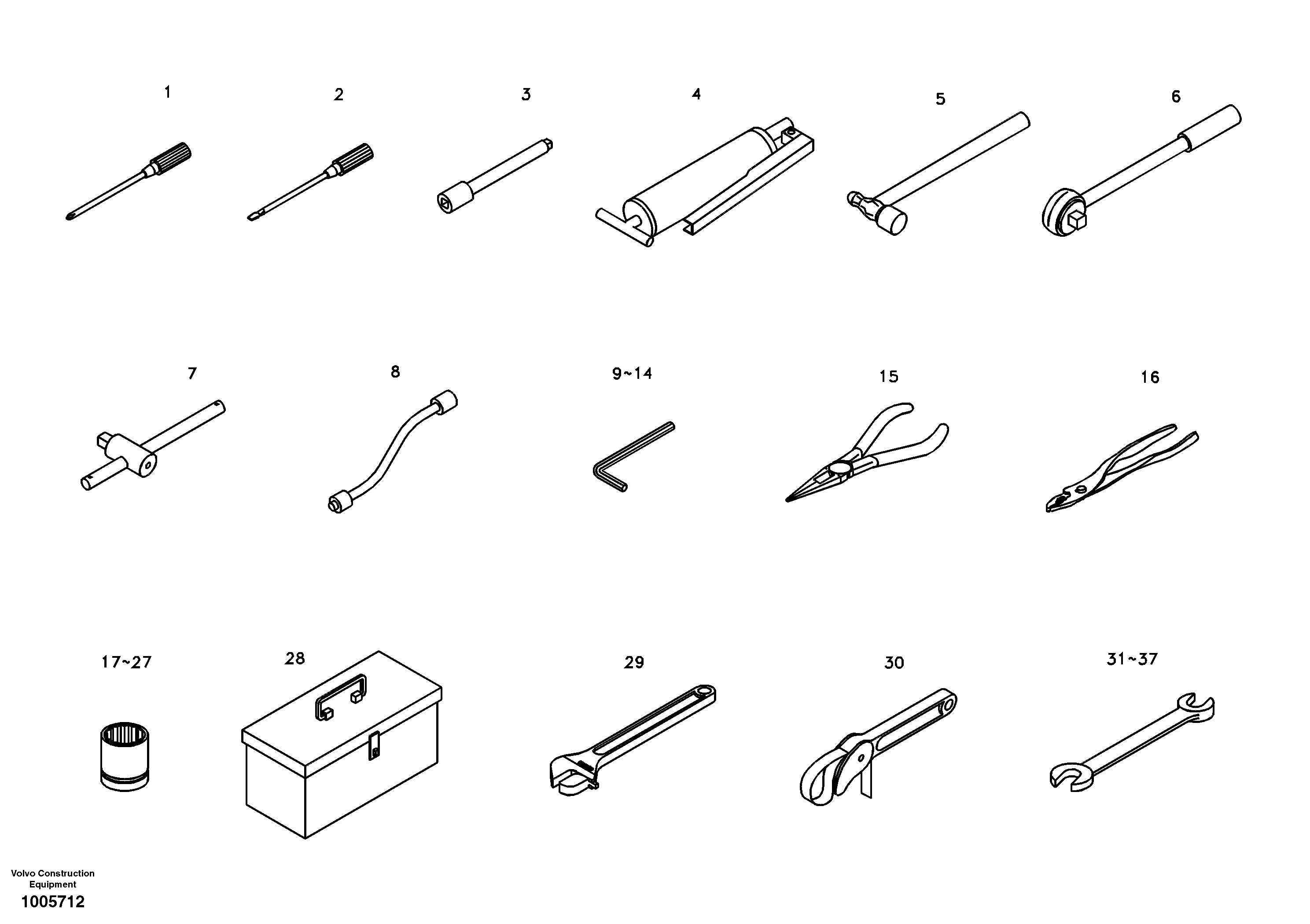 Tool — volvo parts diagram