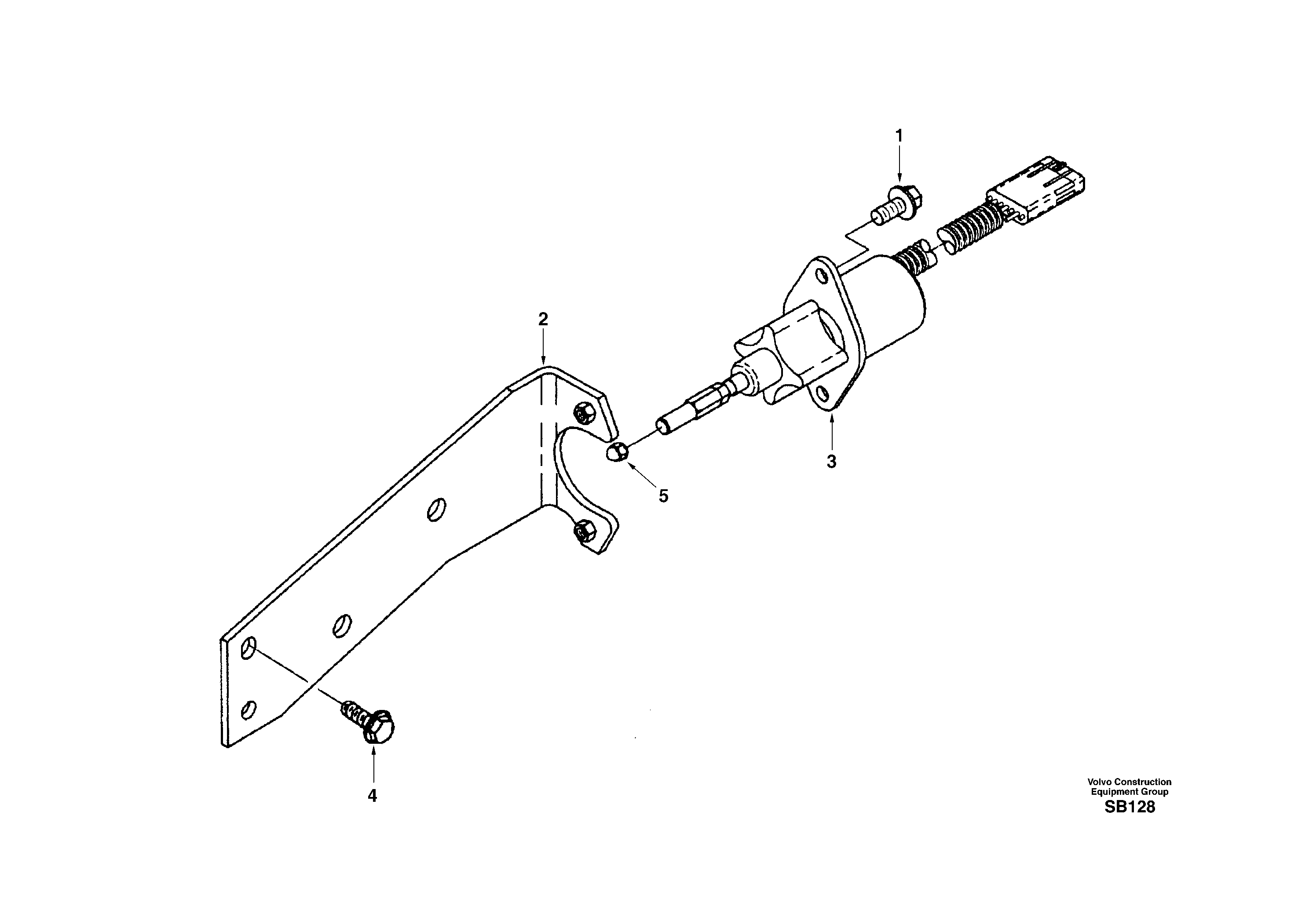 Fuel shut-off valve — volvo parts diagram