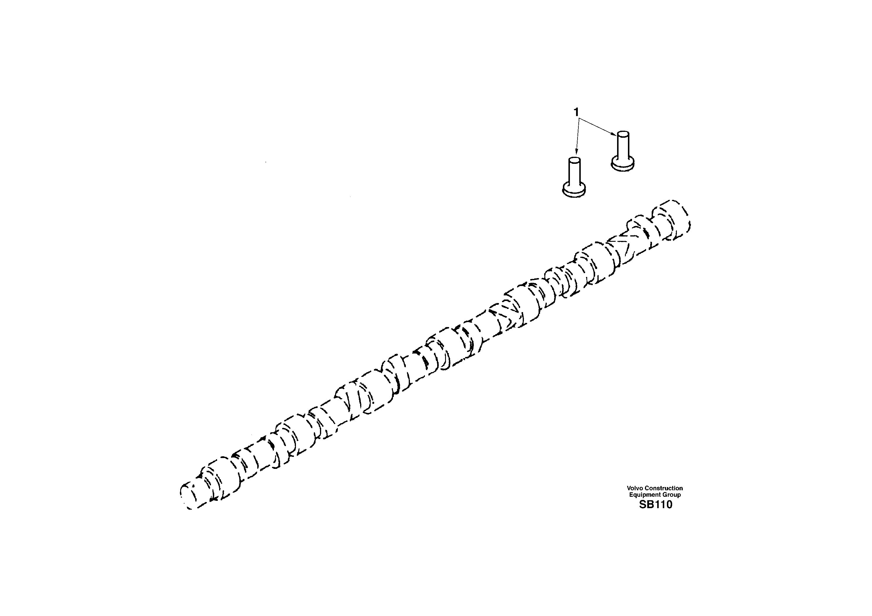 Valve tappet — volvo parts diagram