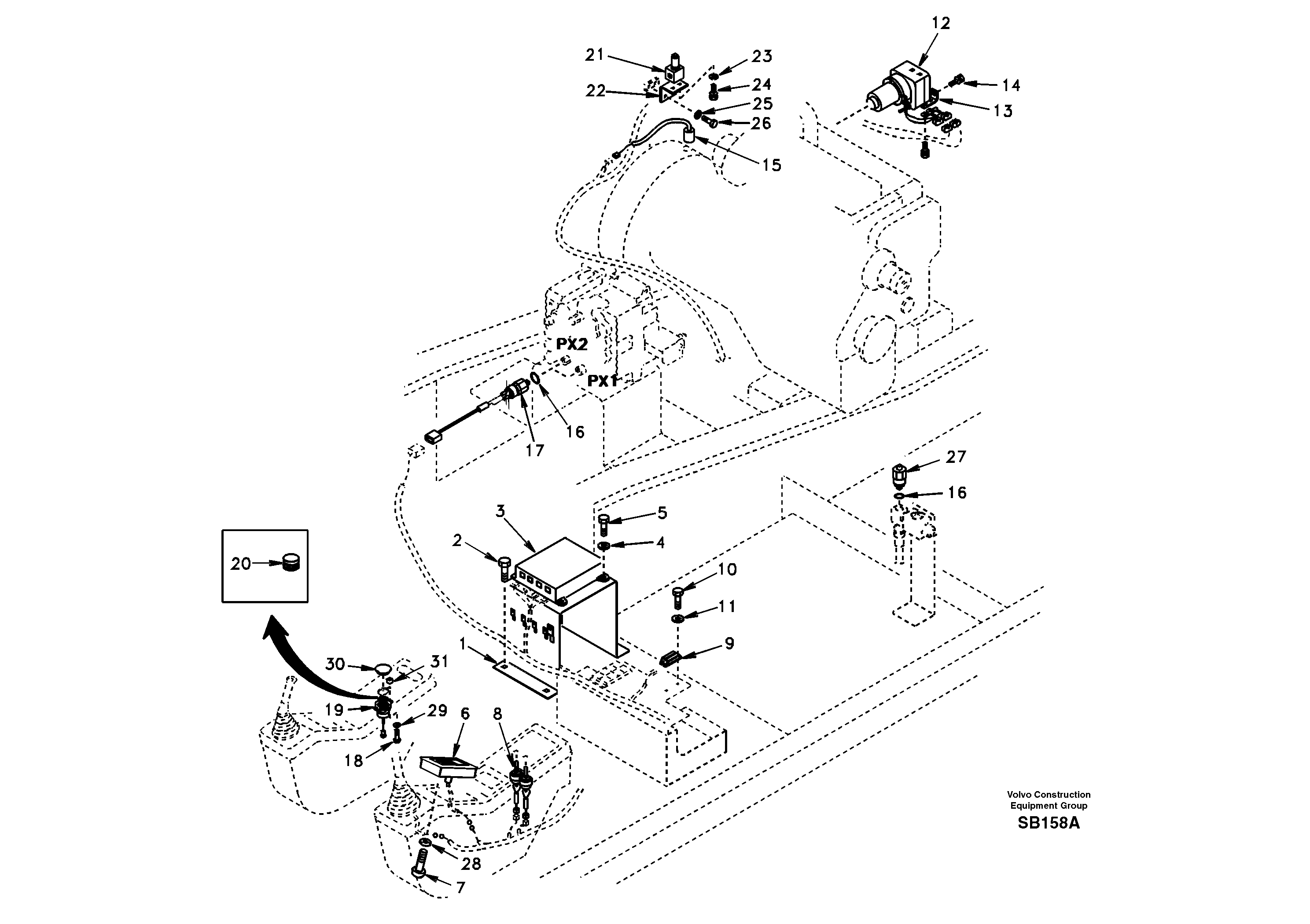 Automatic Speed control — volvo parts diagram