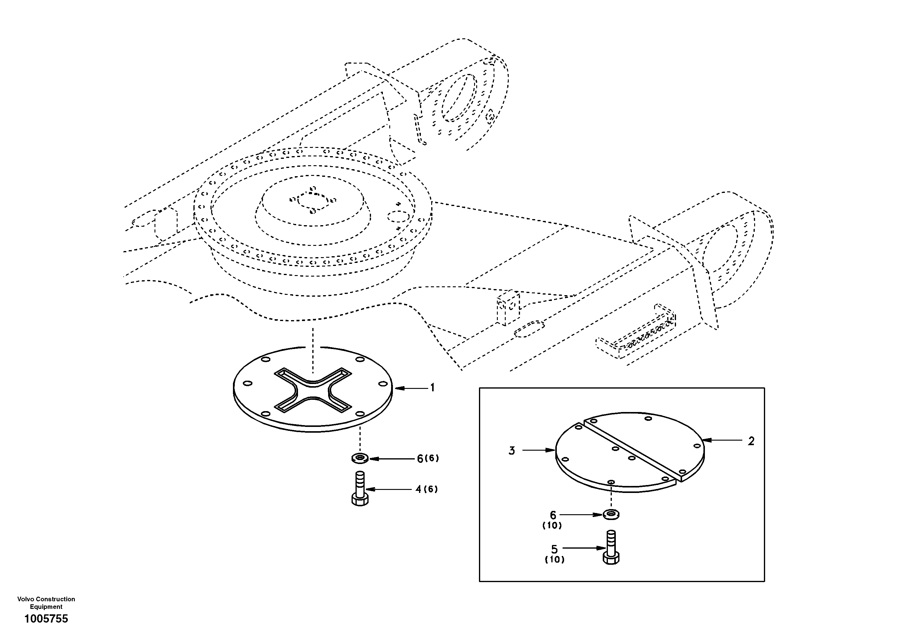 Protecting plate — volvo parts diagram