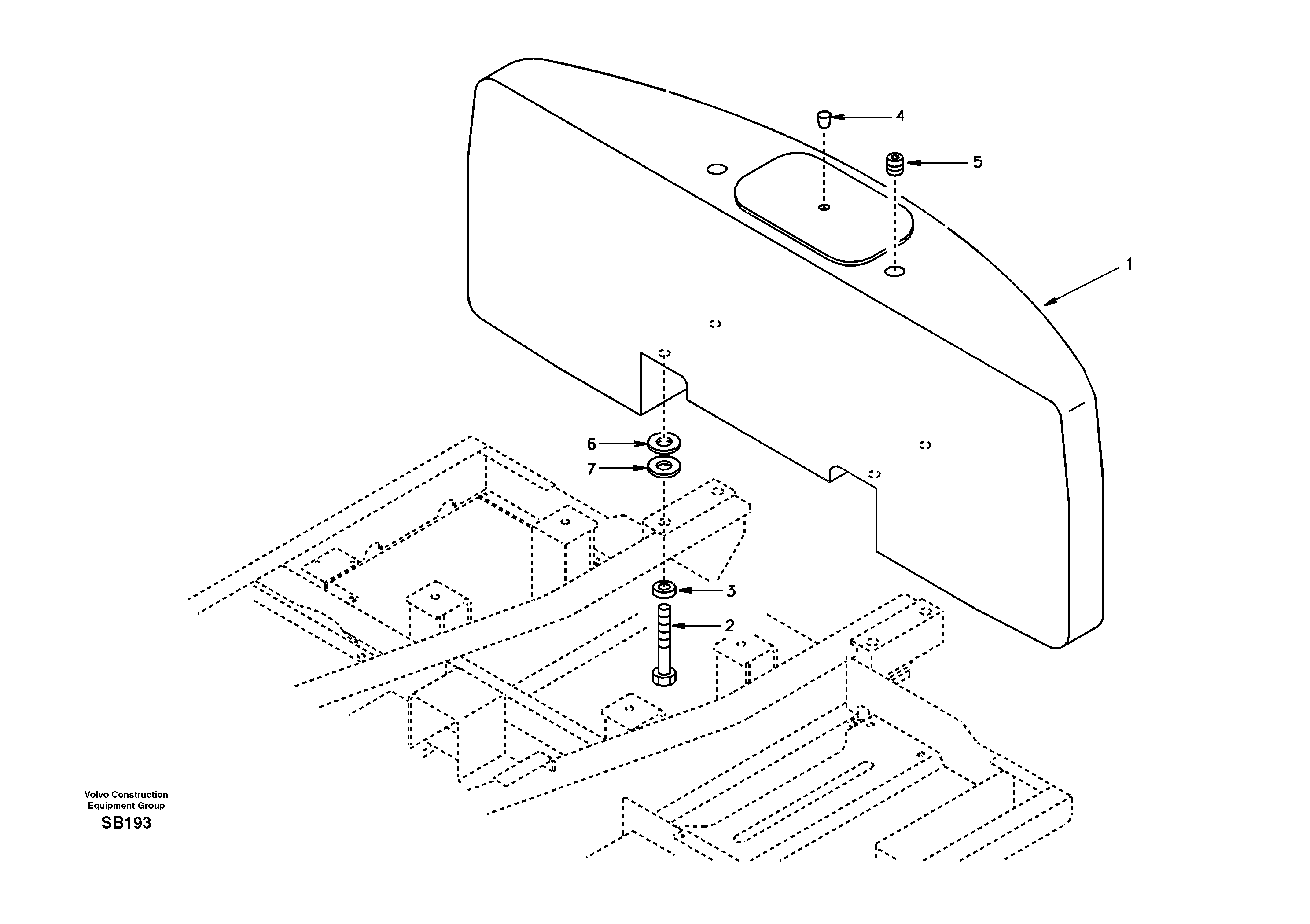 Counterweights — volvo parts diagram