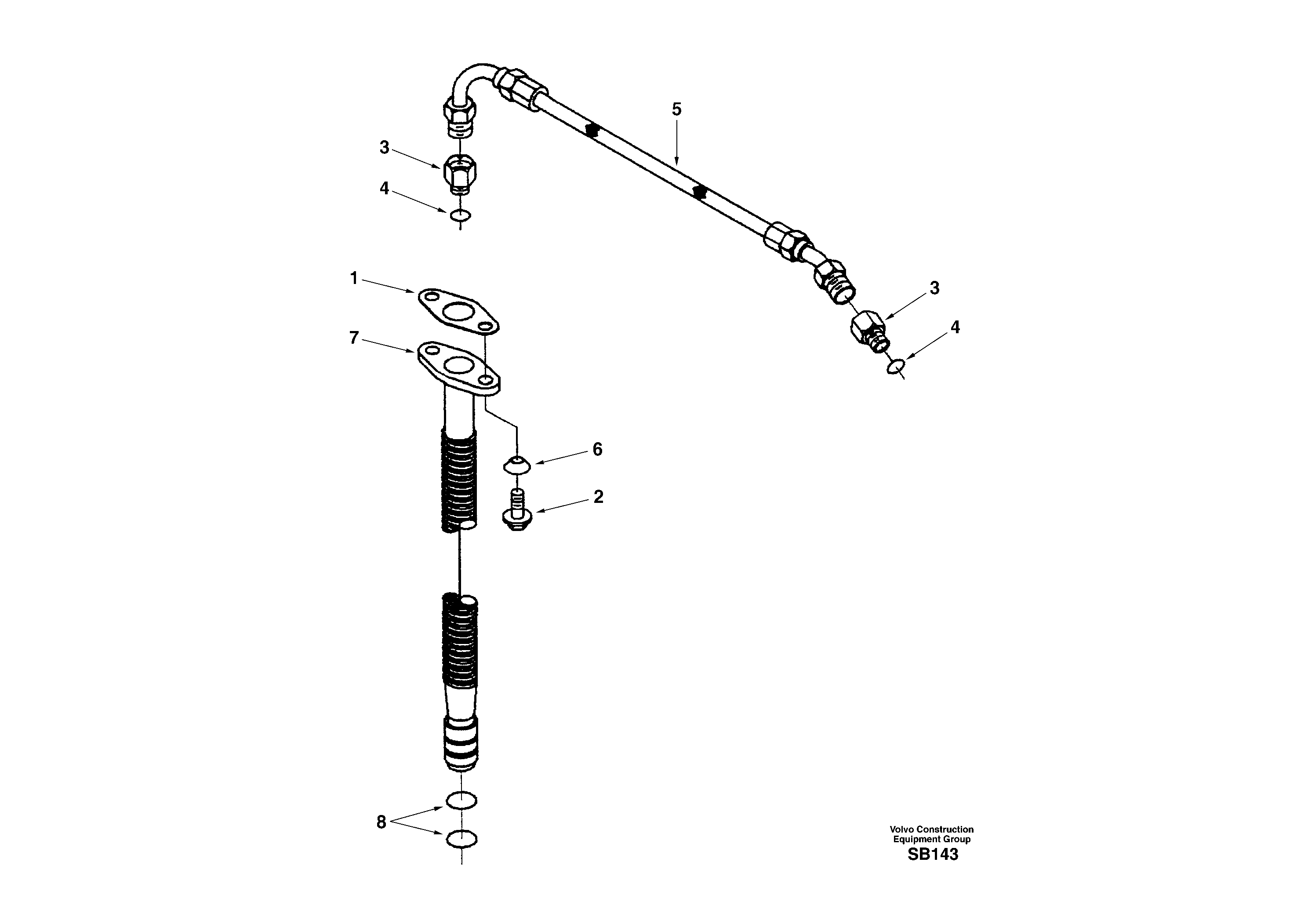 Turbocharger, plumbing — volvo parts diagram