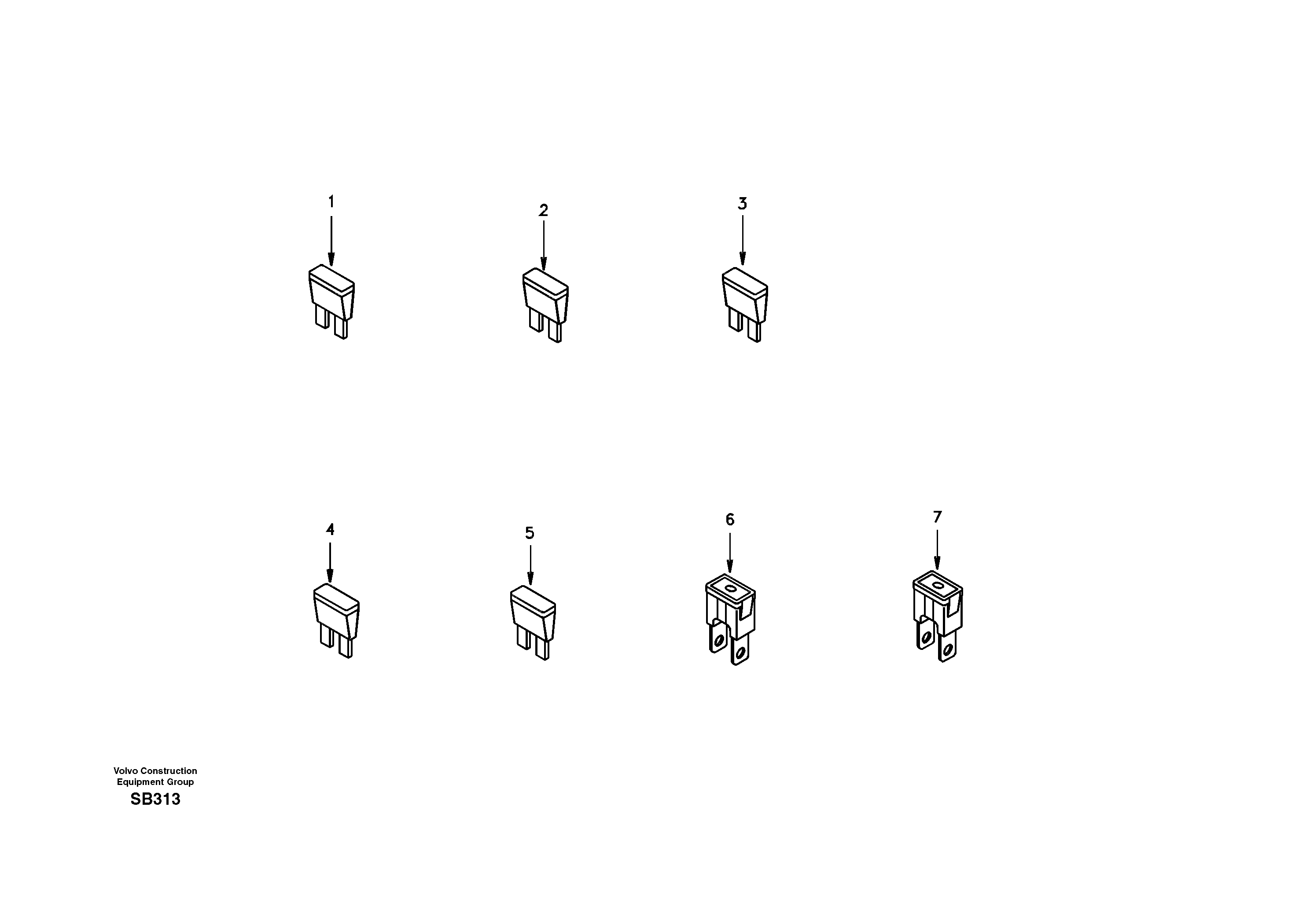 Spare parts kit — volvo parts diagram