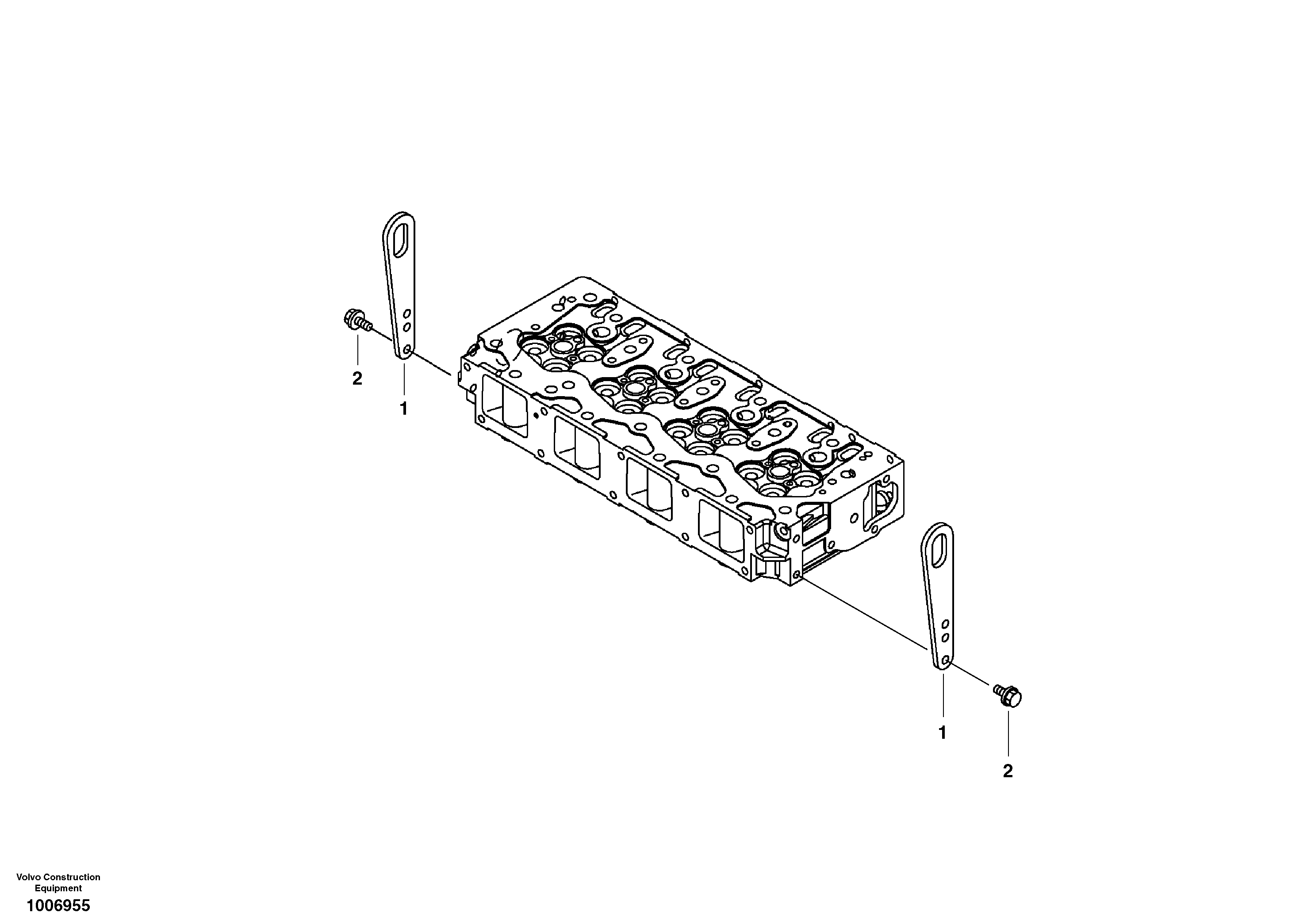 Lifting eye — volvo parts diagram