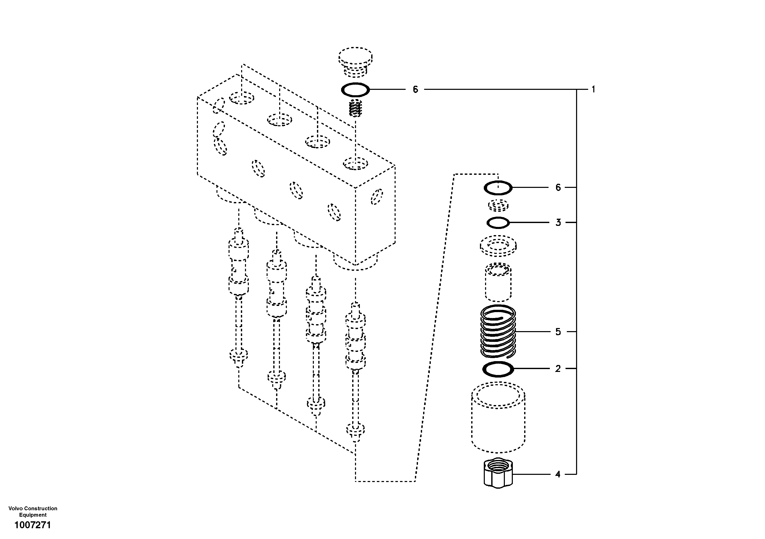 Servo system, solenoid valve — volvo parts diagram
