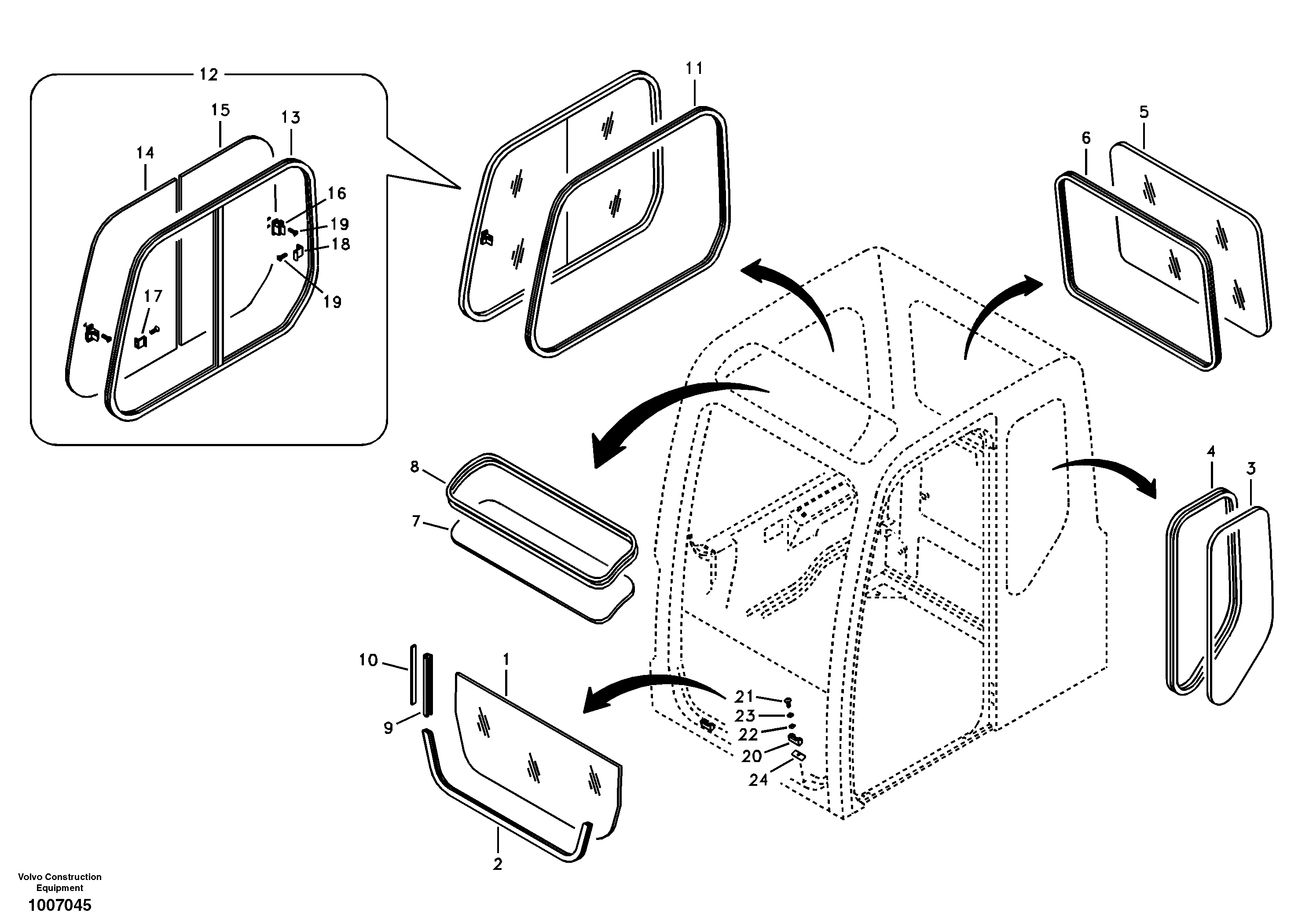 Windows — volvo parts diagram