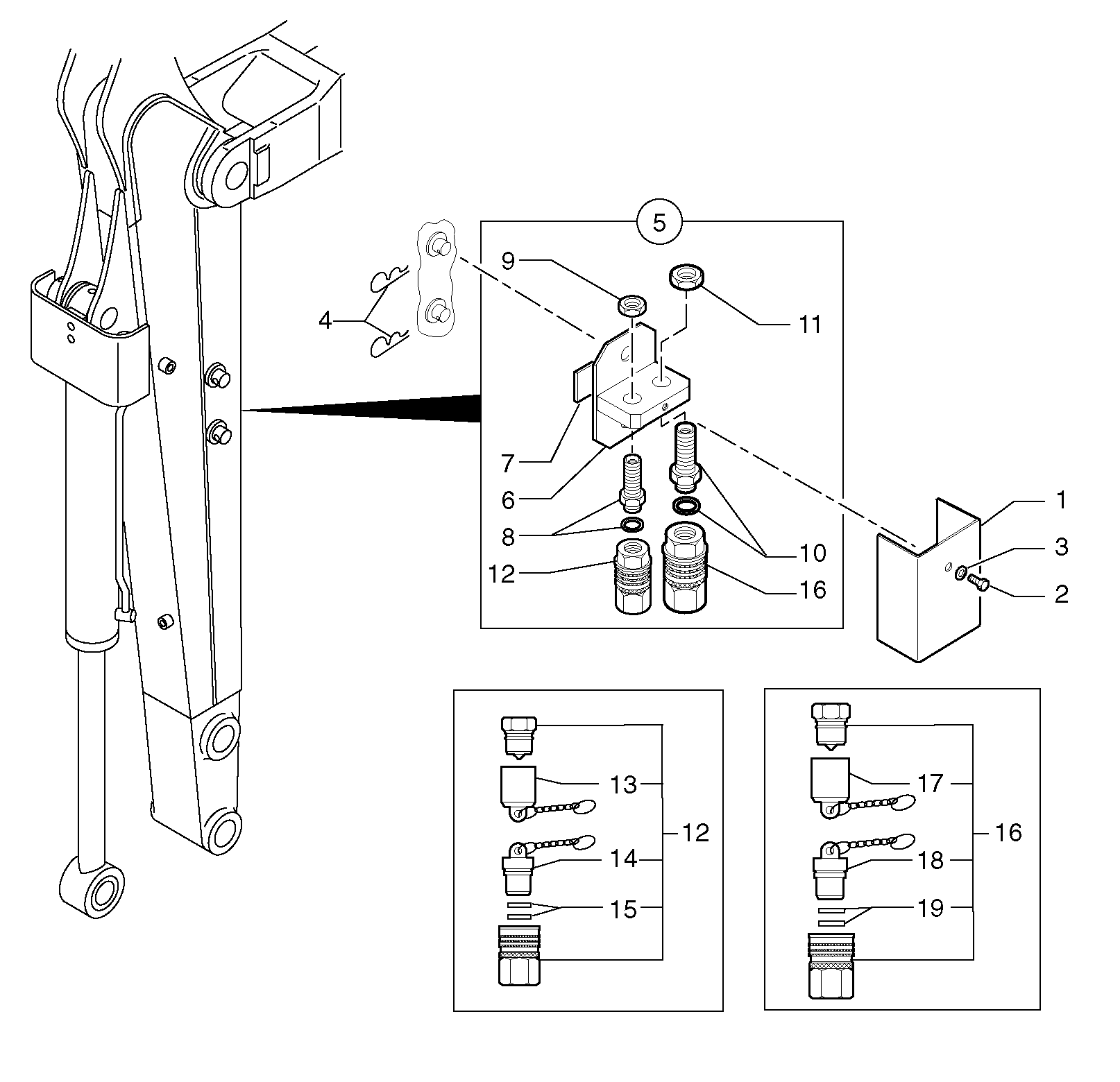 Kit coupler ( accessories ) — volvo parts diagram