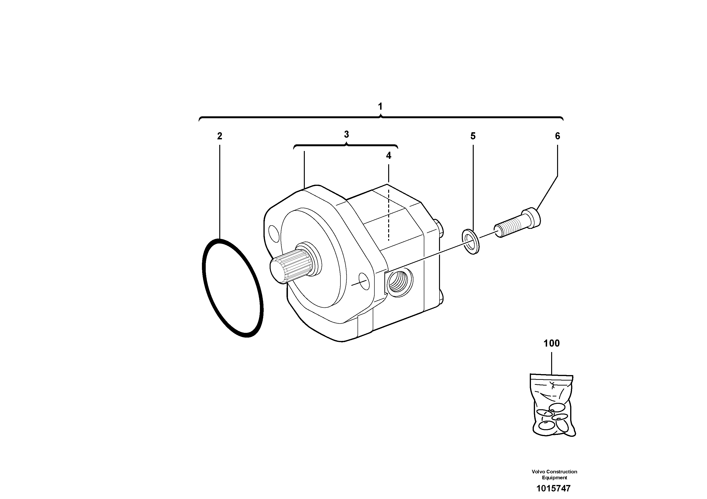 Pump — volvo parts diagram