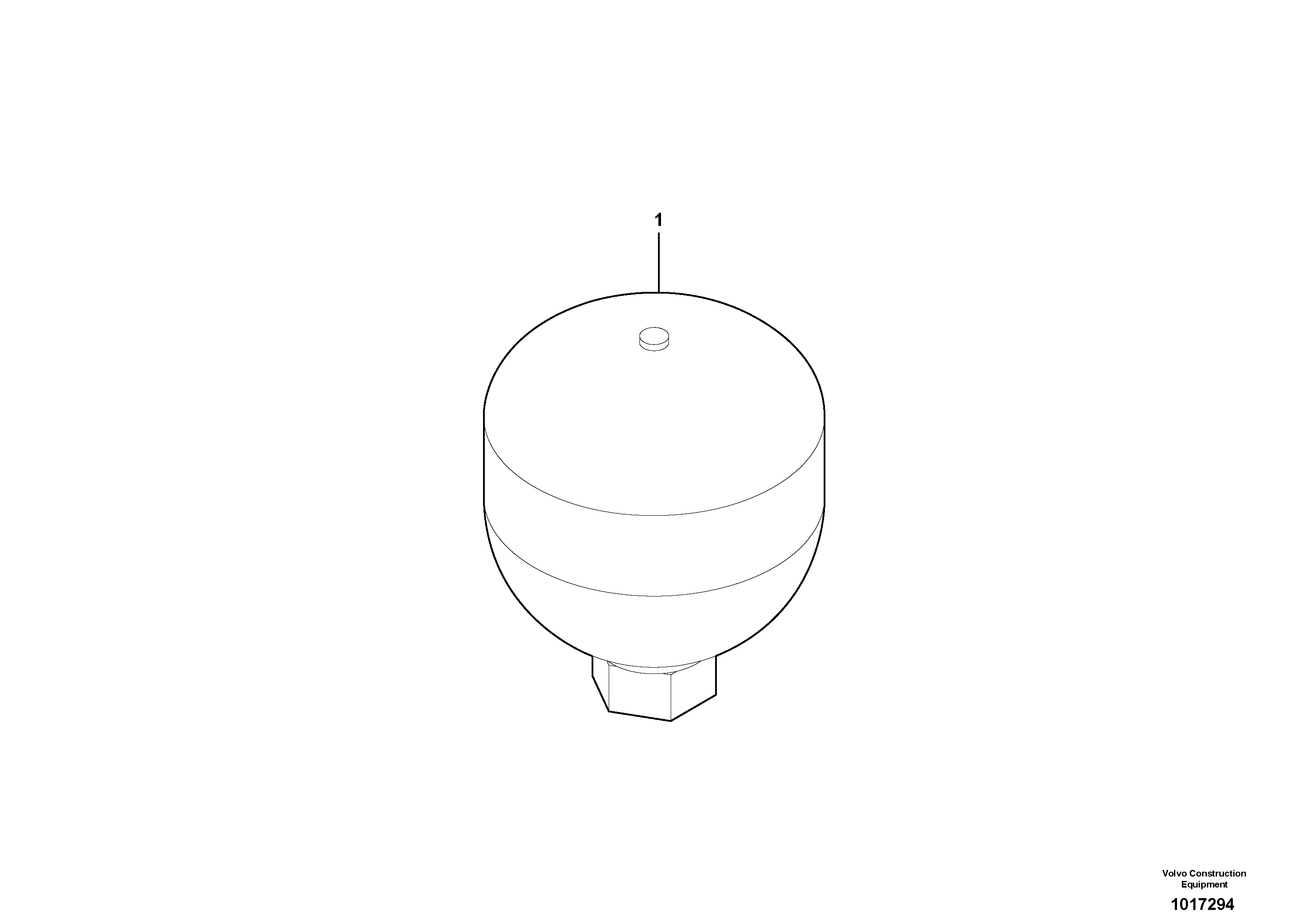 Accumulator — volvo parts diagram