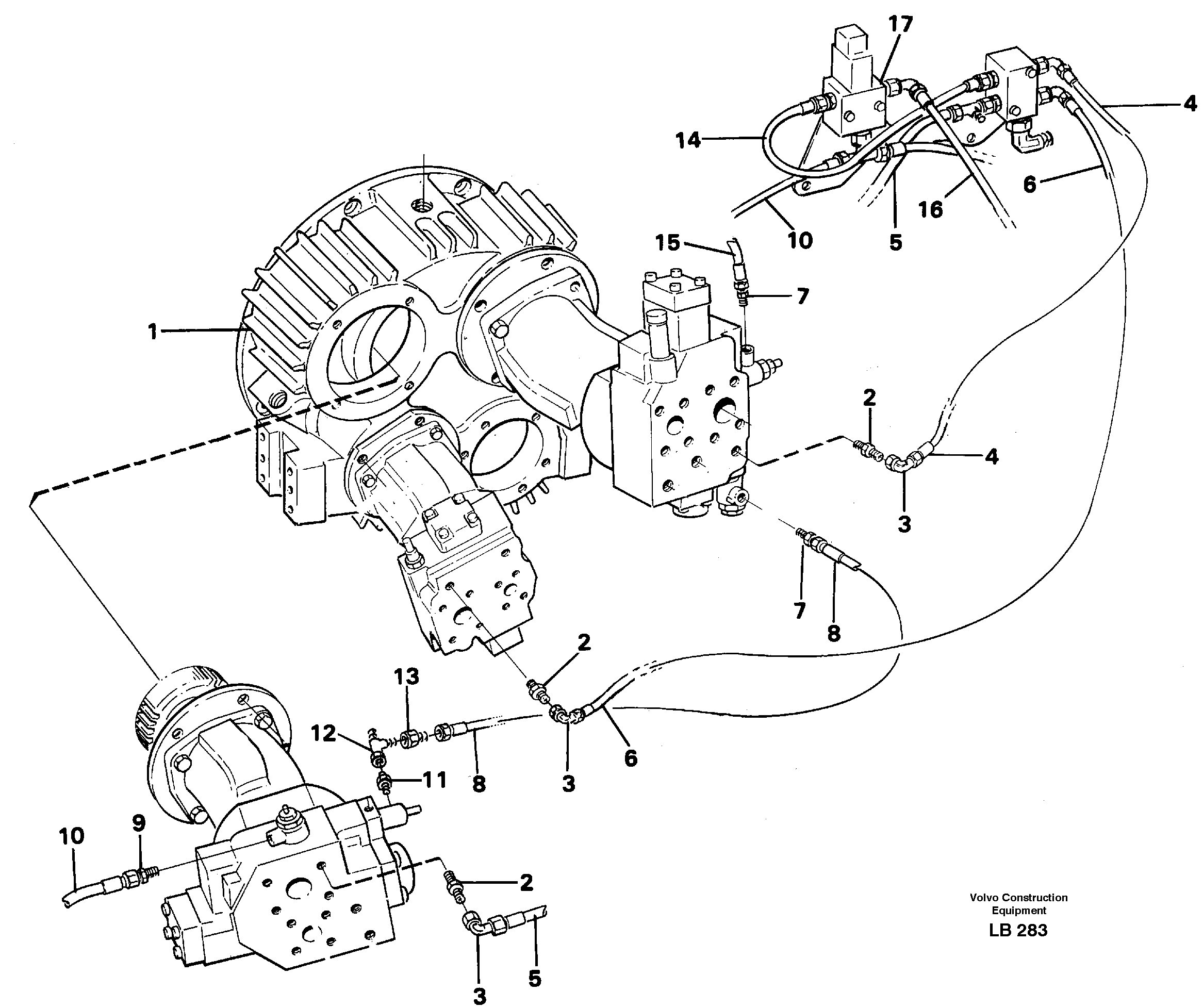 Pump control — volvo parts diagram